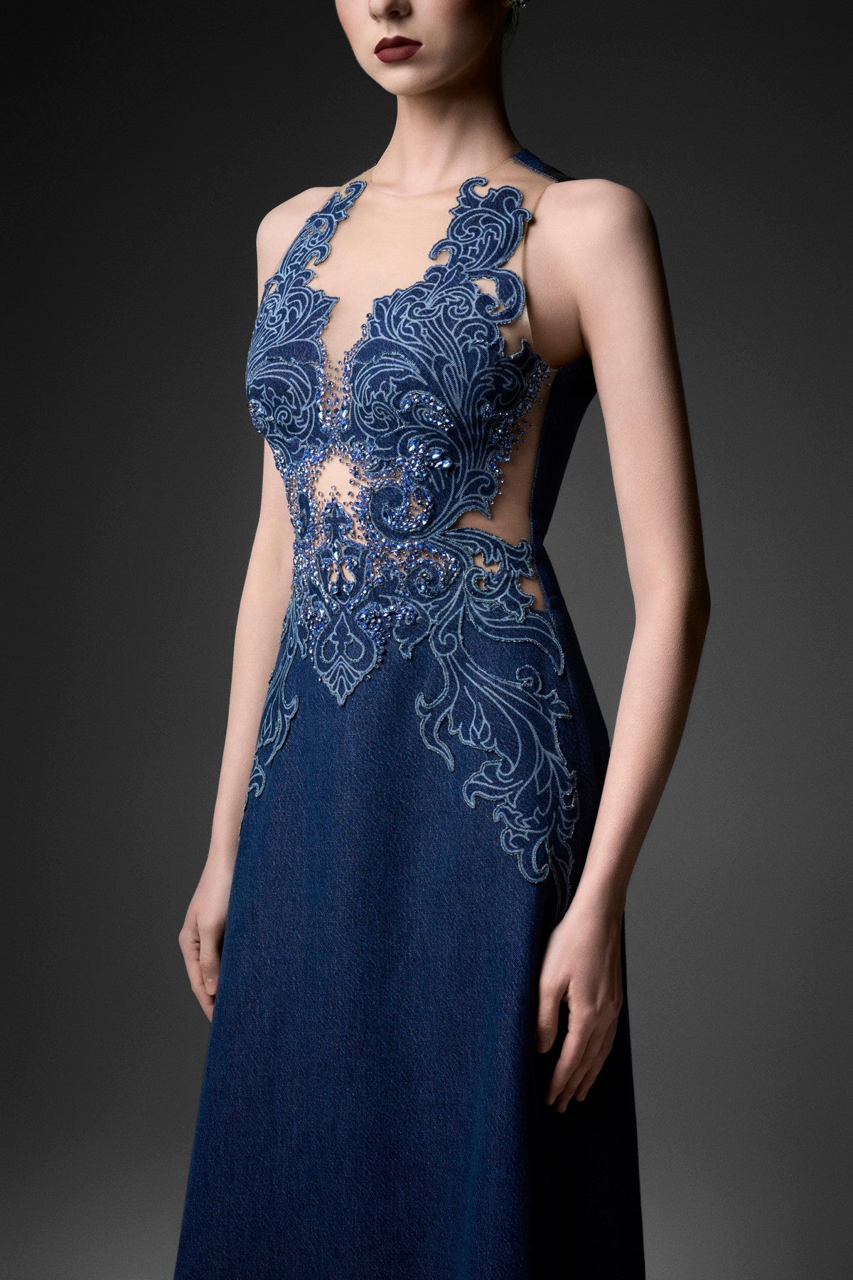 Rococo Mesh Dress