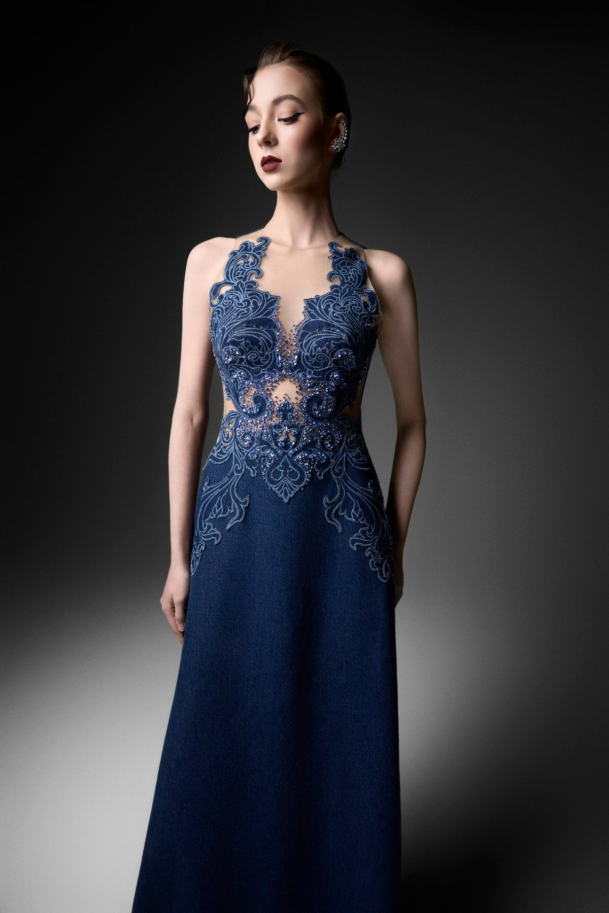Rococo Mesh Dress