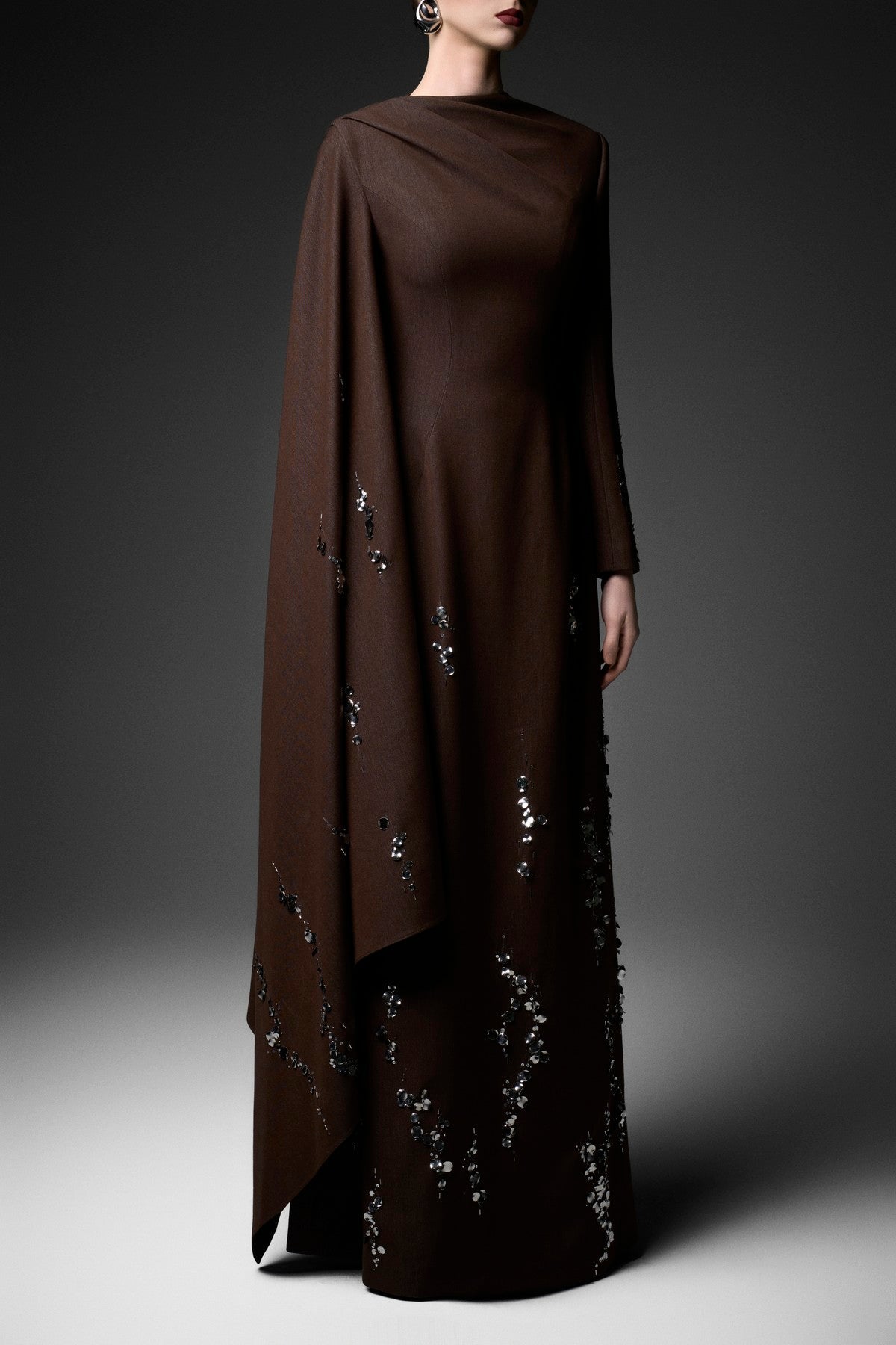 Silk Denim Dress
