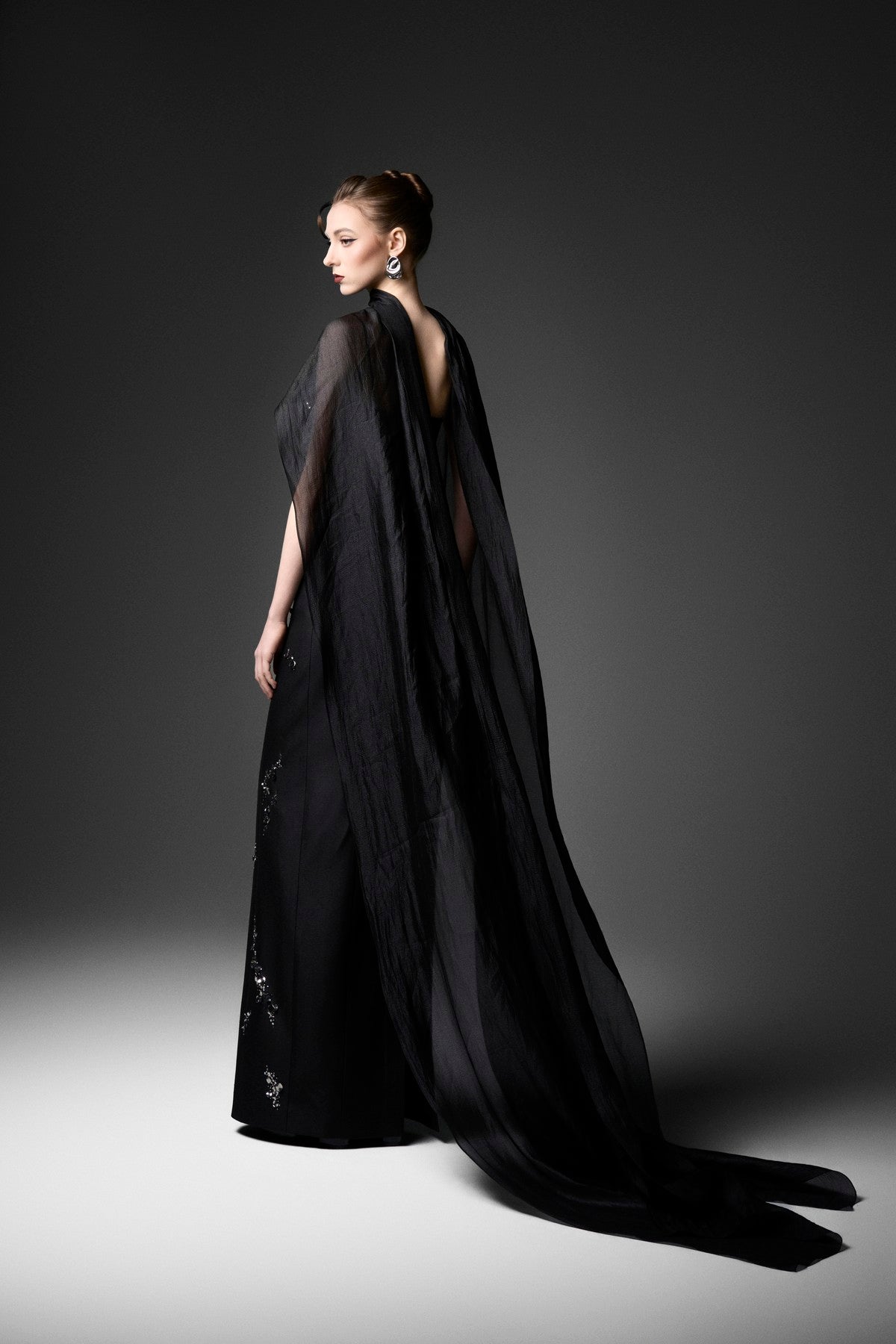 Cat-Eye Column Dress