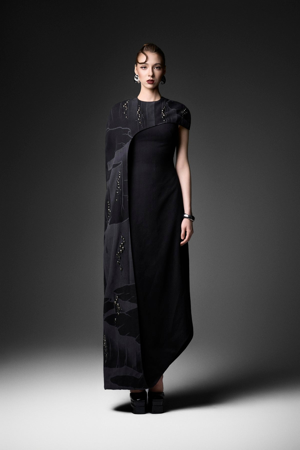 Laser Cape Dress