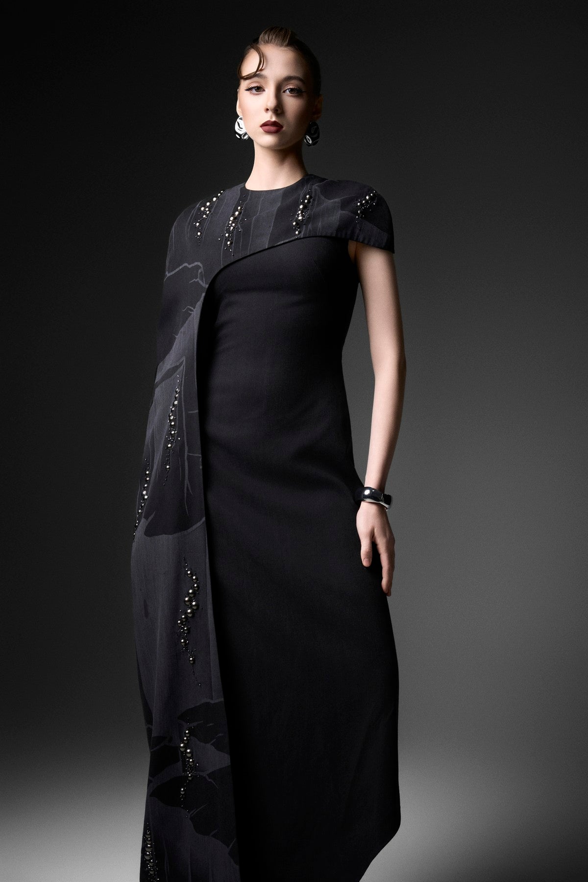 Laser Cape Dress