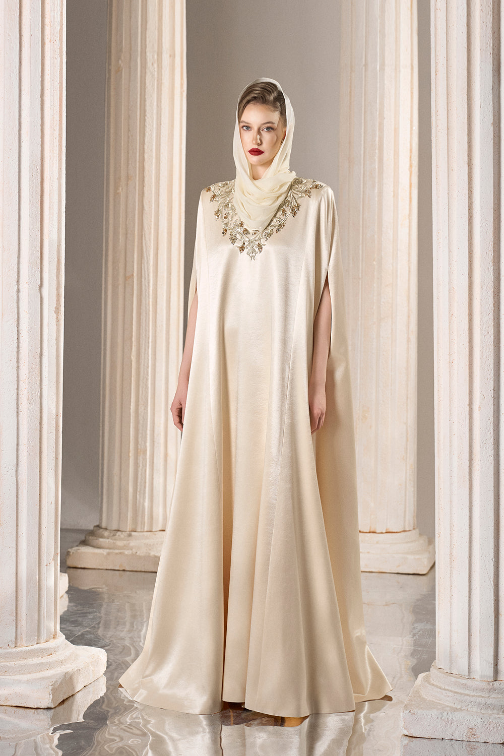 Regal Veil Dress