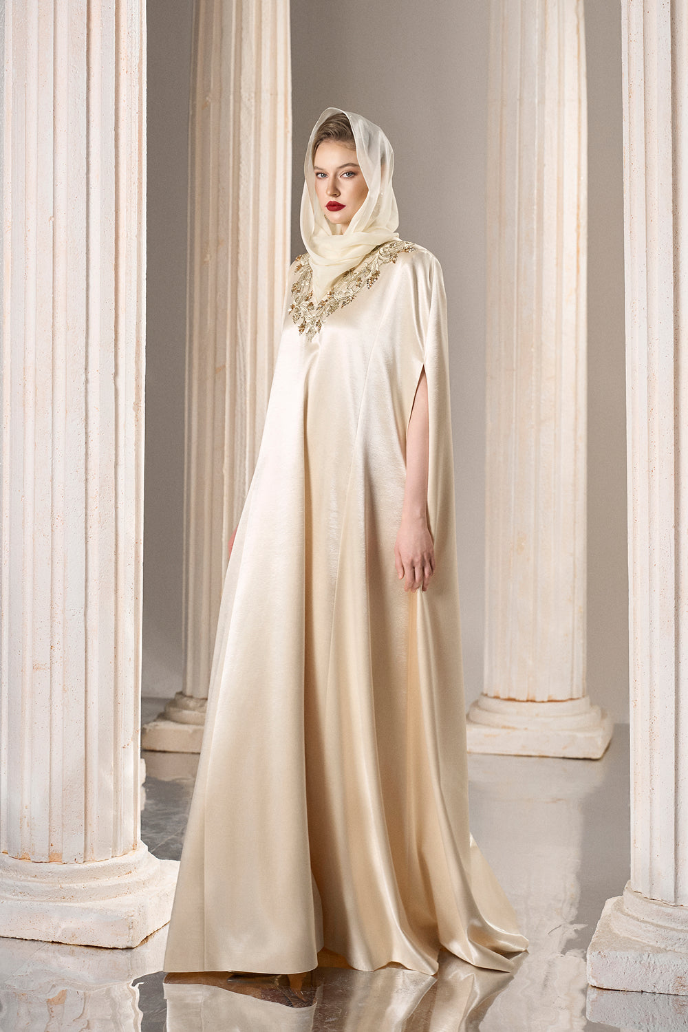 Regal Veil Dress