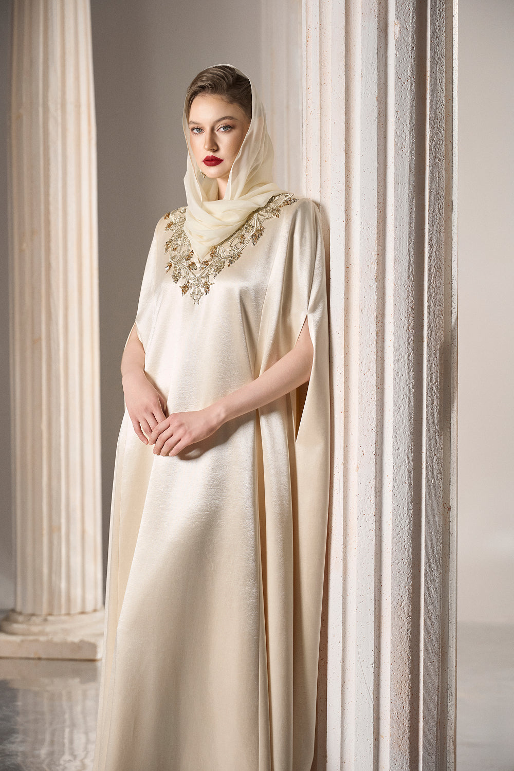 Regal Veil Dress