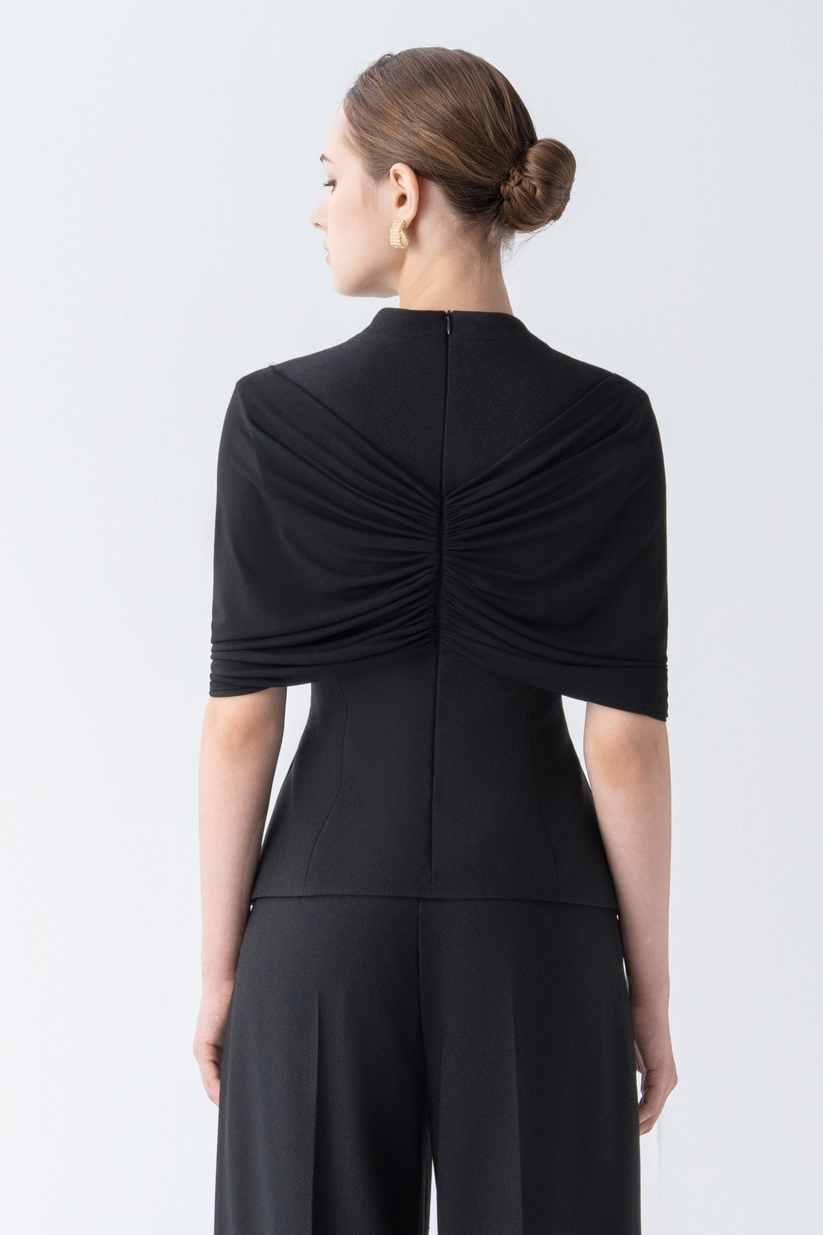 Halo Peplum Top
