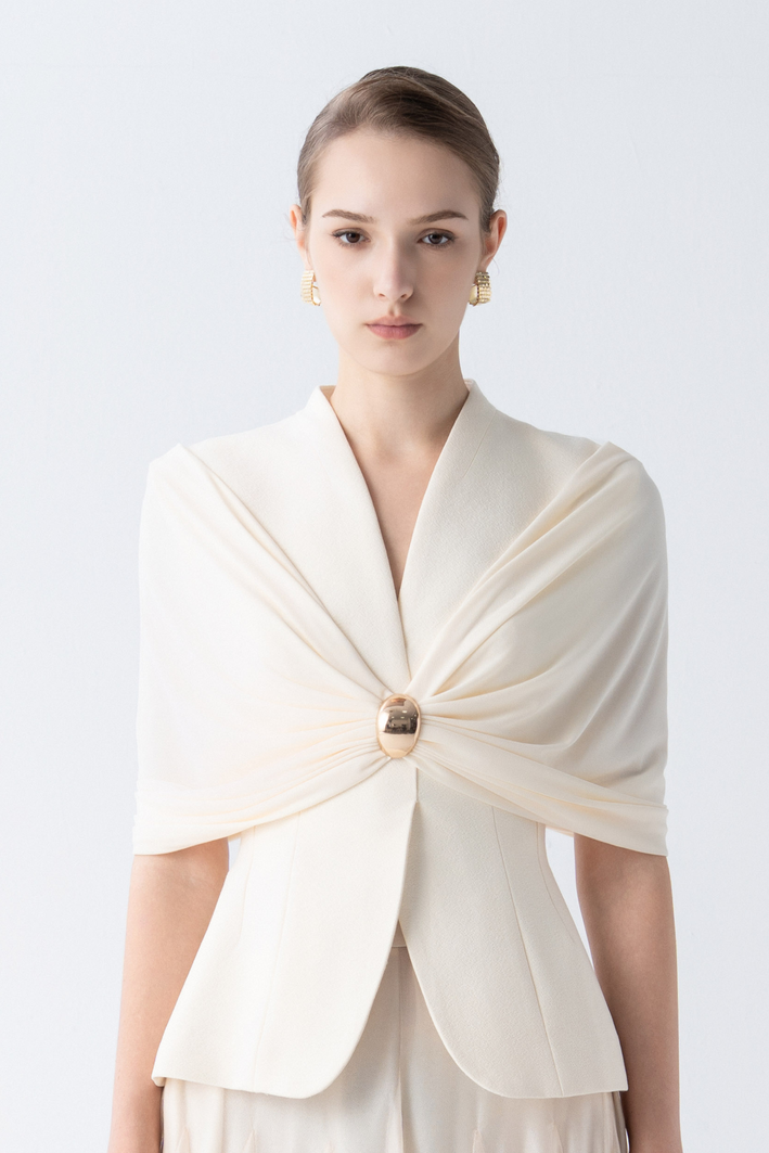 Halo Peplum Top