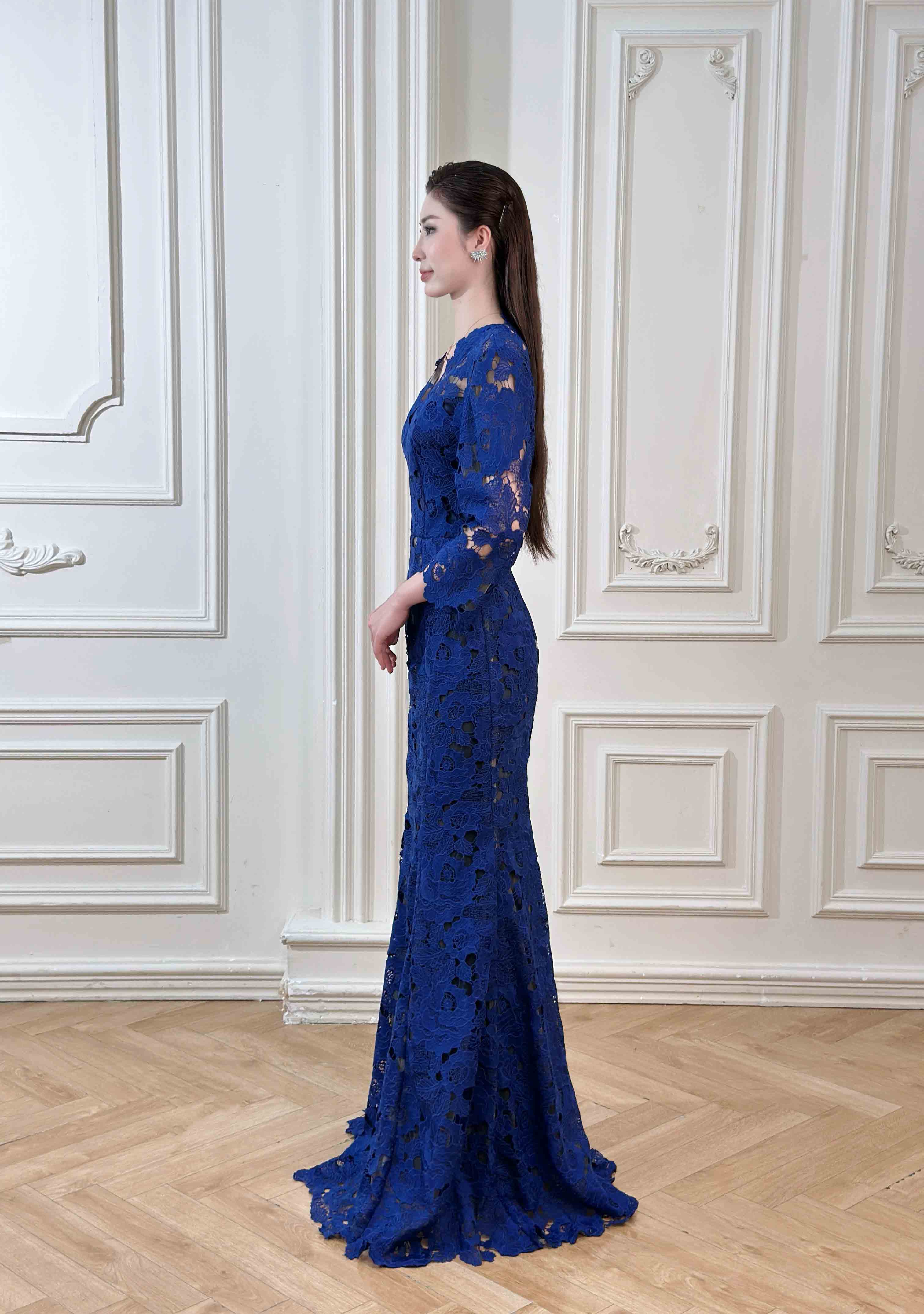 Eiren Dress – Lapis Blue Maxi Dress