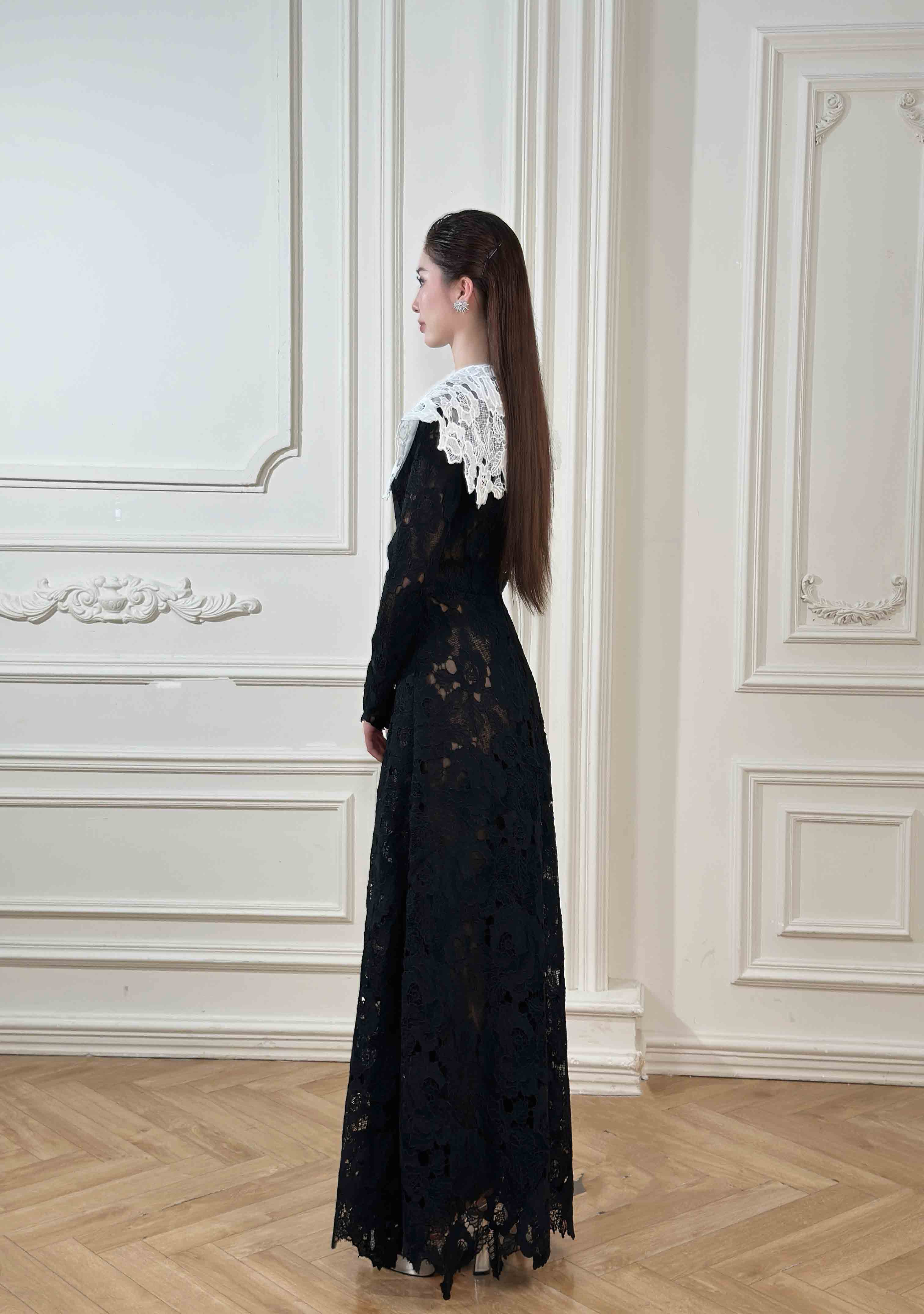 Vyn Dress – Black Maxi Dress
