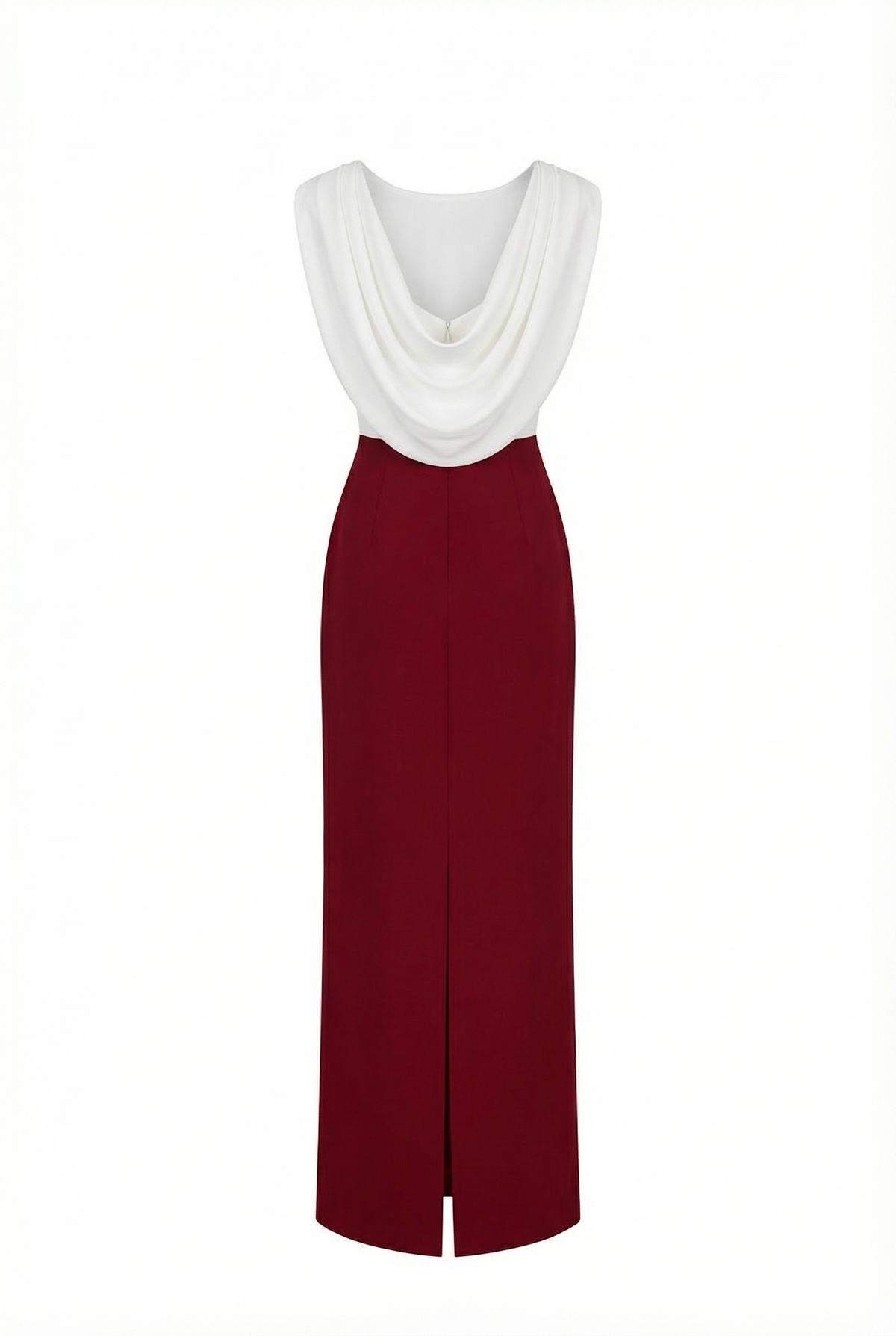 Ira Dress – Burgundy Maxi Dress