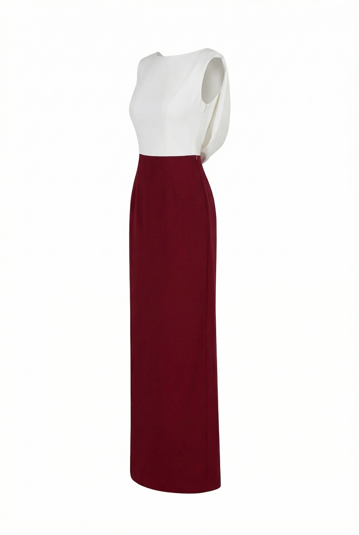 Ira Dress – Burgundy Maxi Dress
