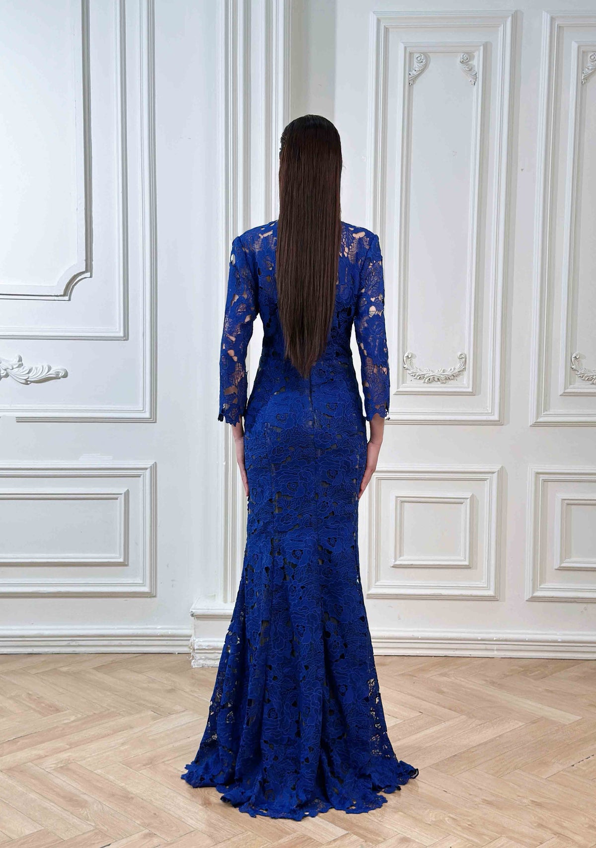 Irene Dress – Lapis Blue Maxi Dress