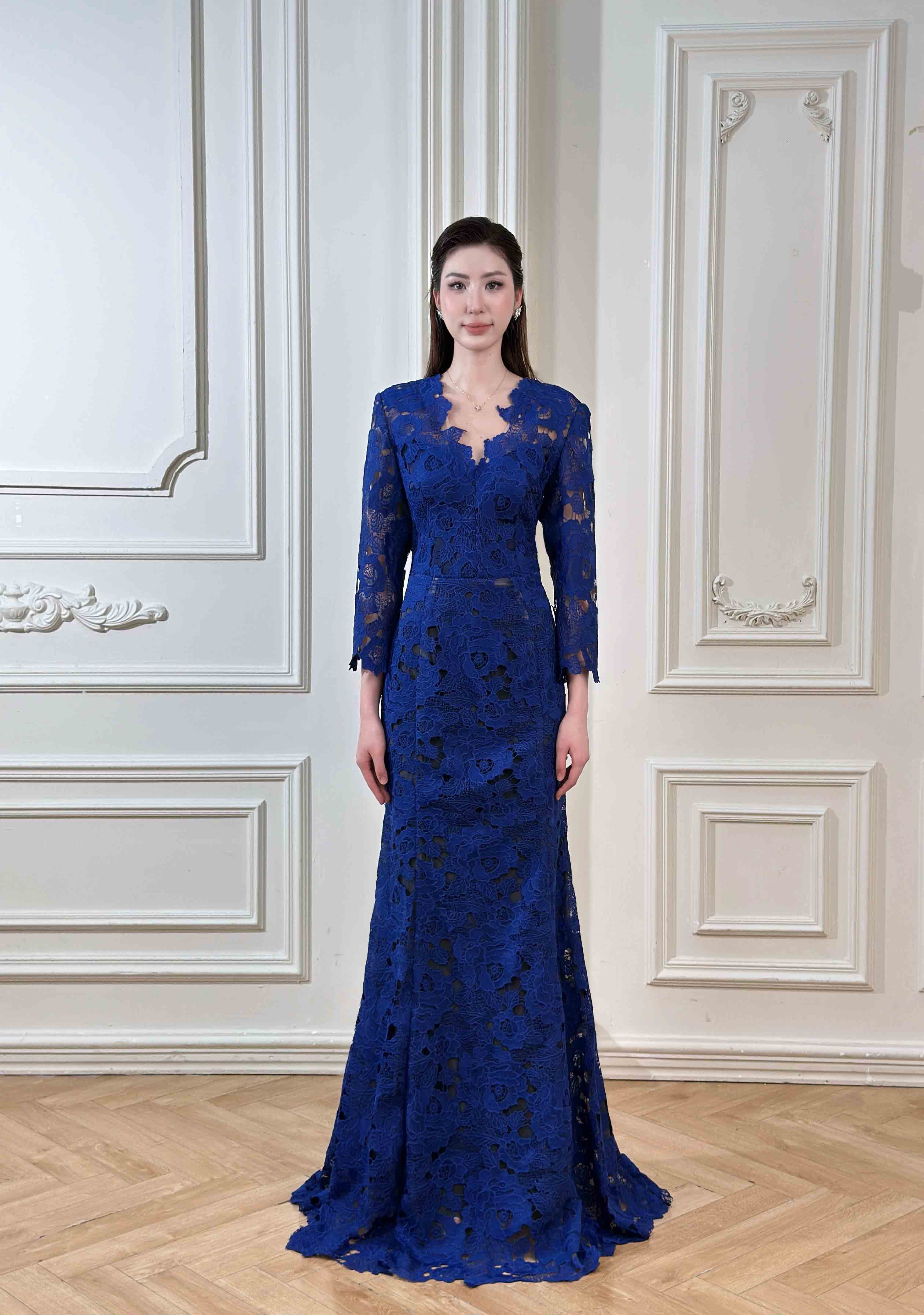 Irene Dress – Lapis Blue Maxi Dress