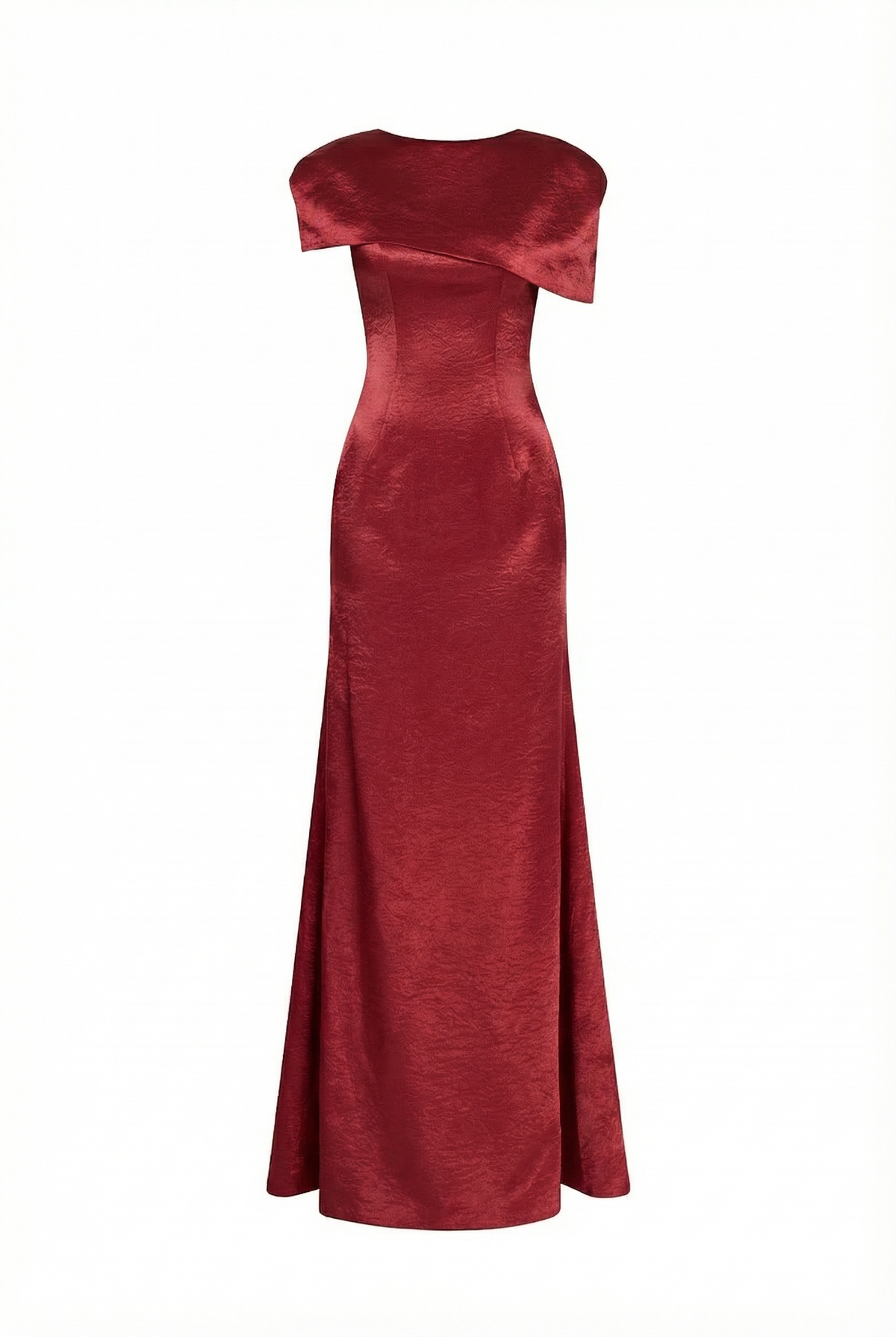 Iva Dress – Mandarin Red Maxi Dress