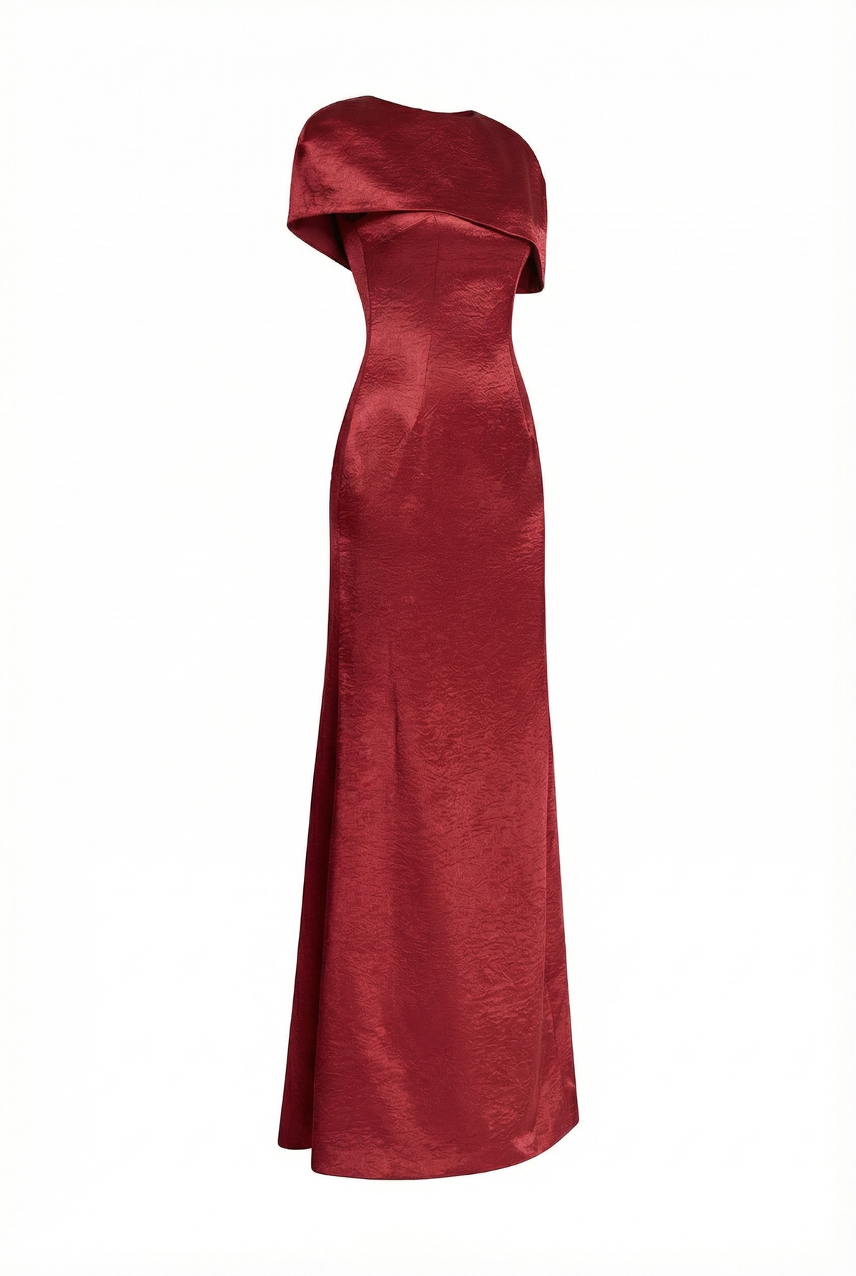 Iva Dress – Mandarin Red Maxi Dress