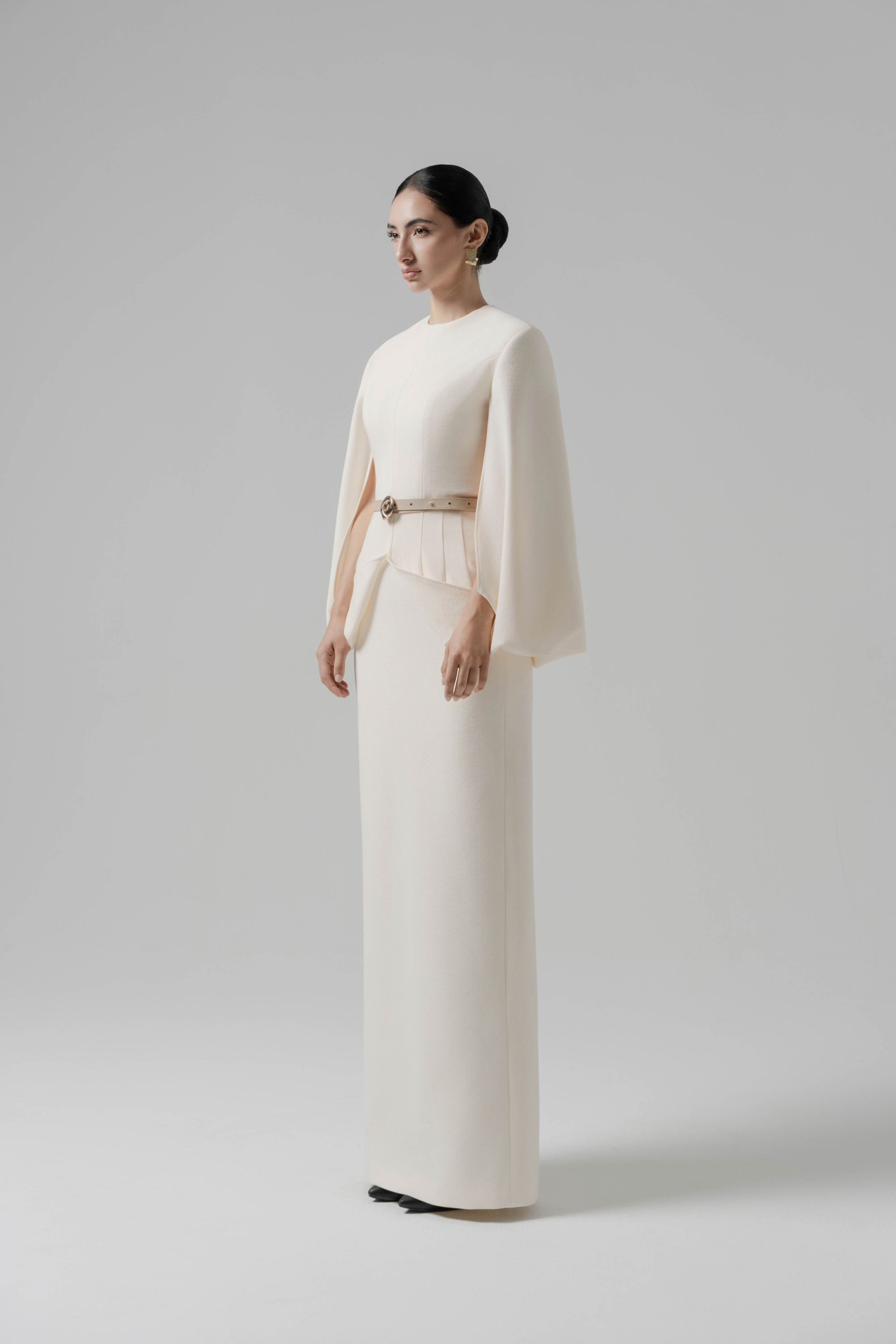 Ivory Curve Dress