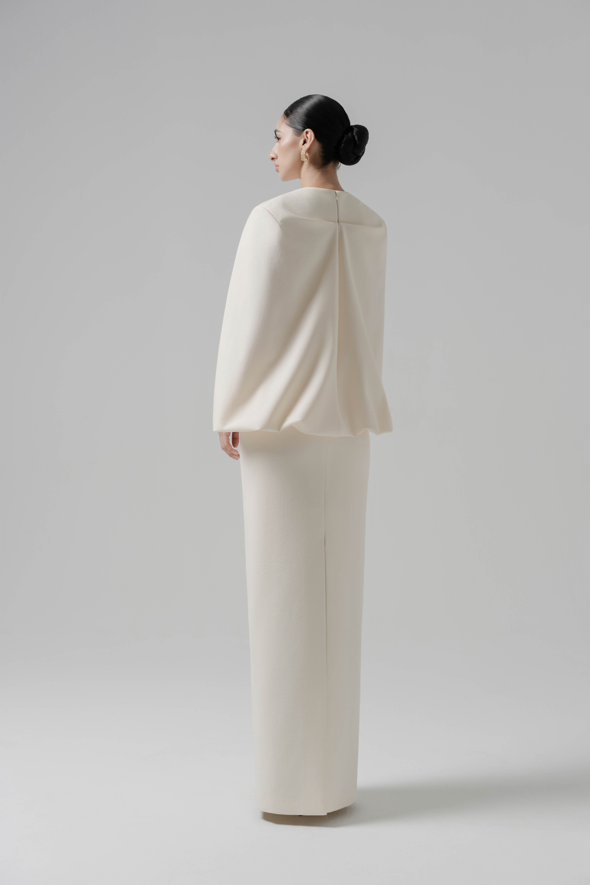 Ivory Curve Dress