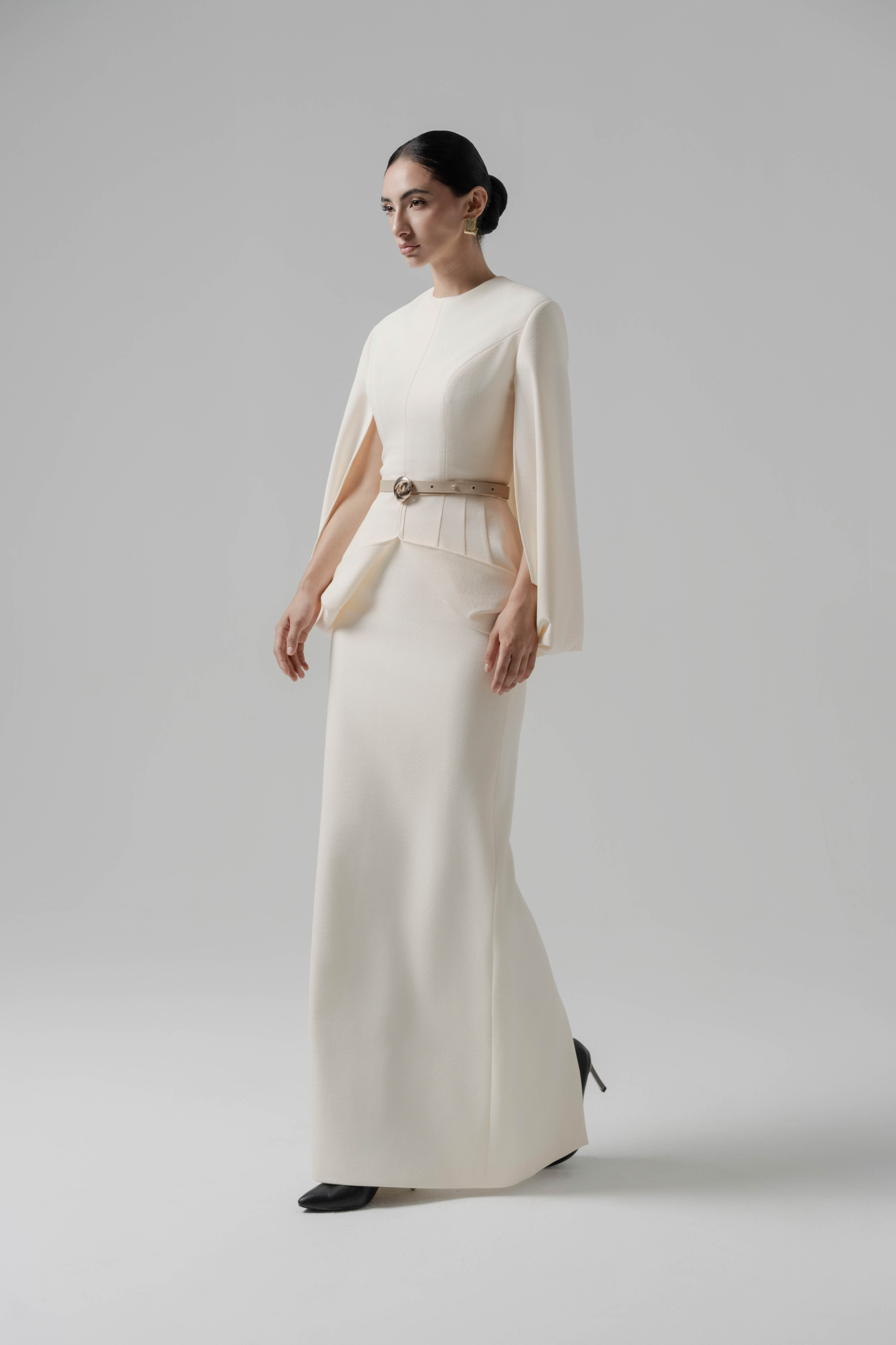 Ivory Curve Dress