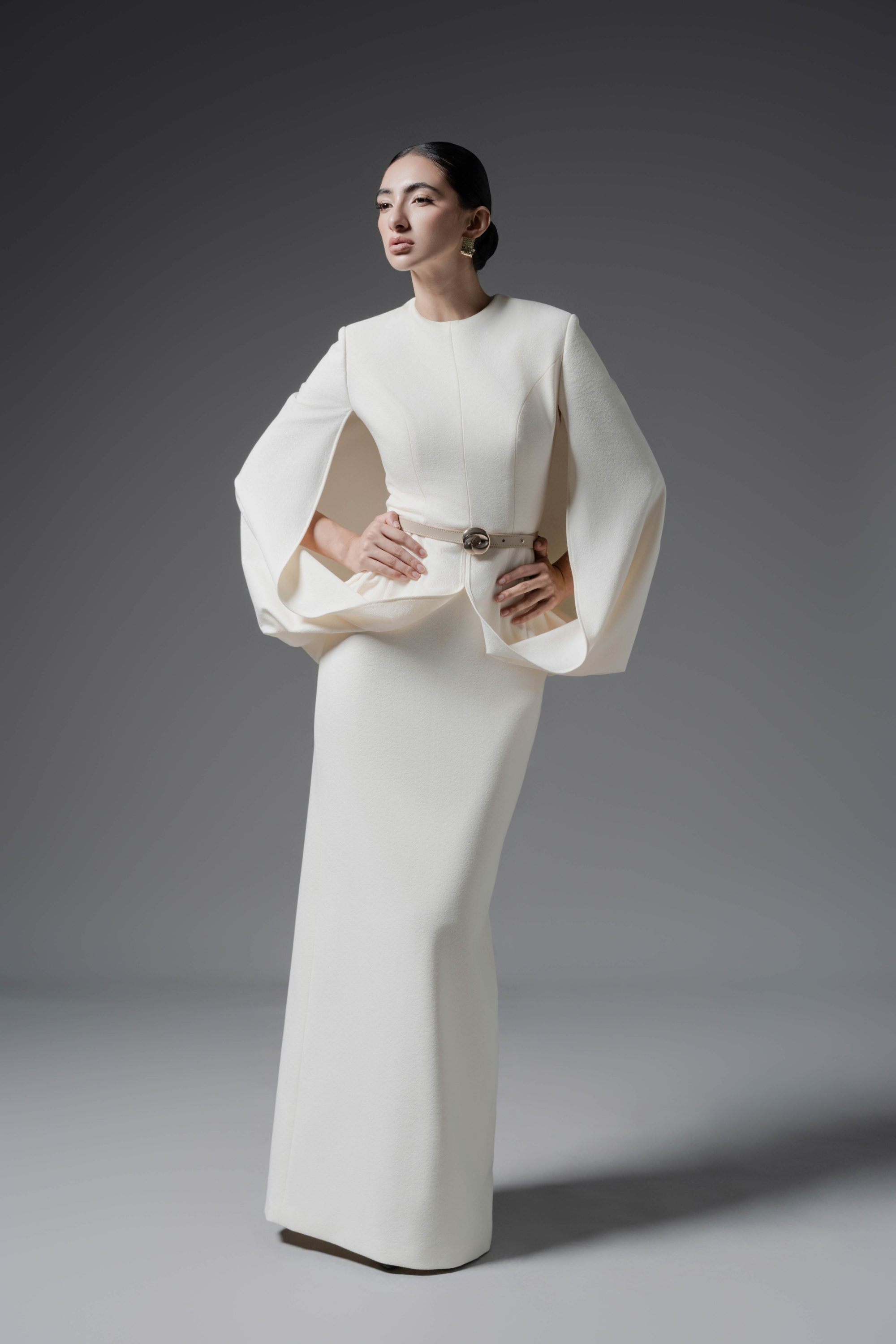 Ivory Curve Dress