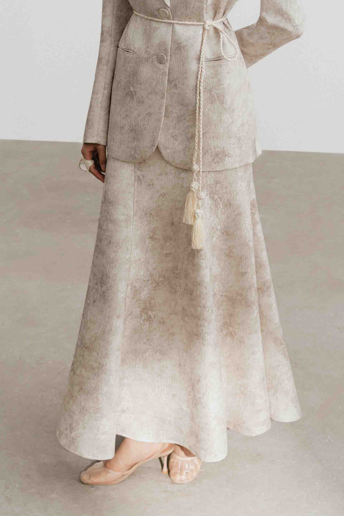 Jacquard Mermaid Skirt