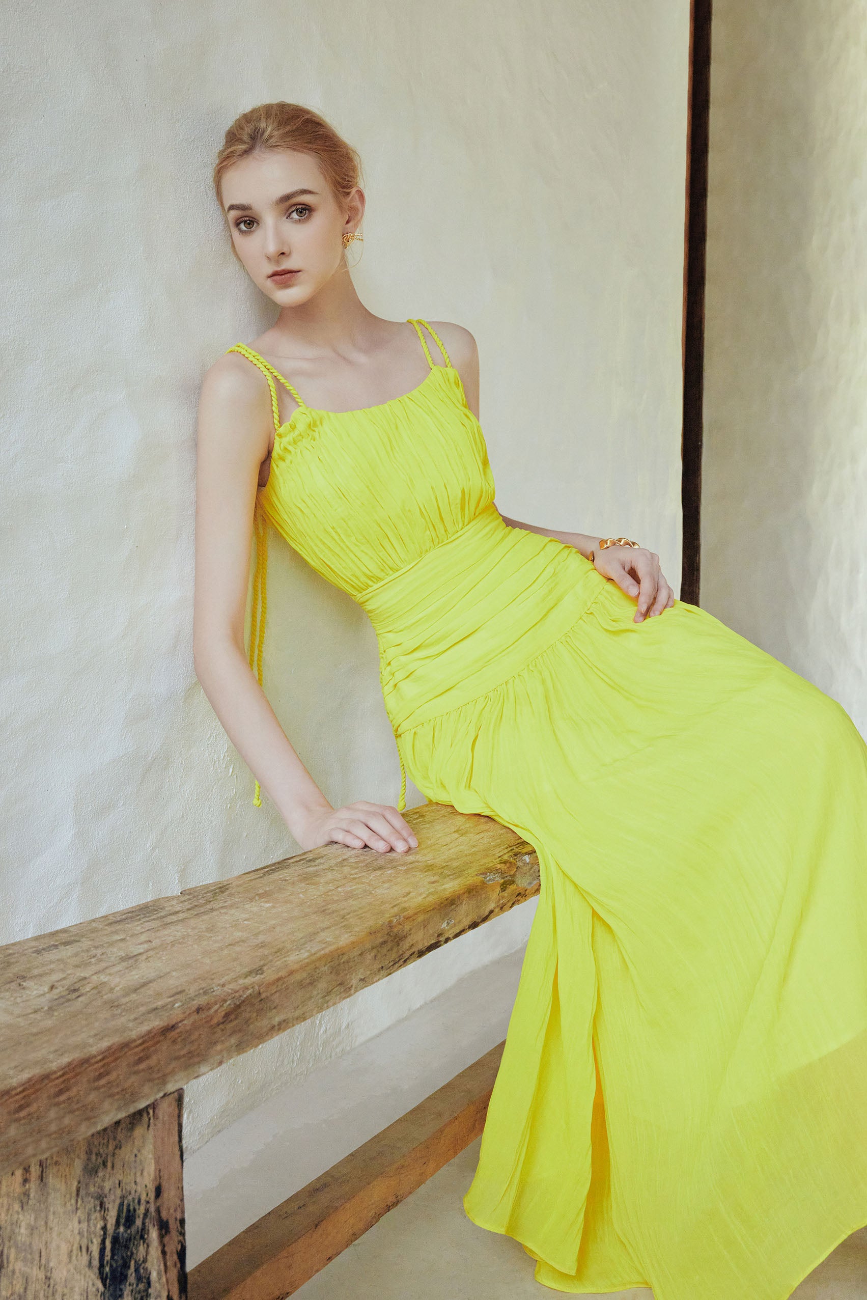 Kaia Ruffle Dress