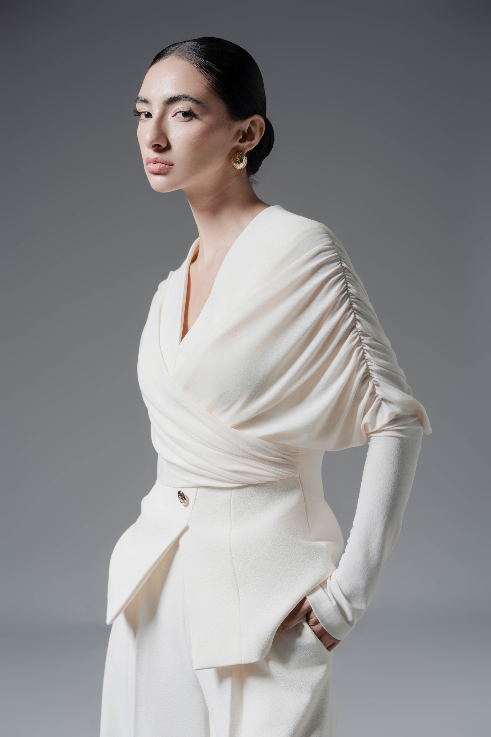 Stillness Cream Blazer