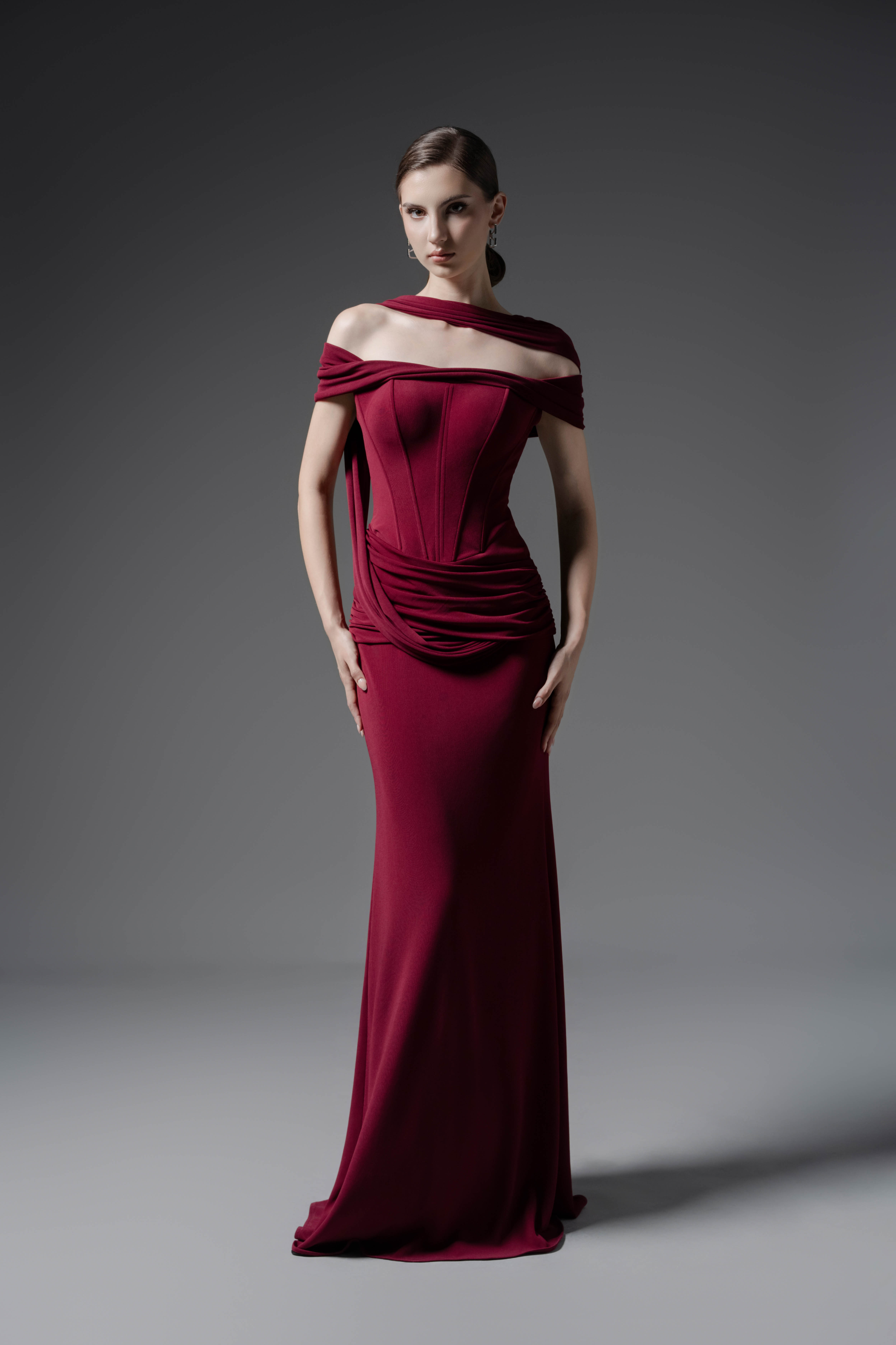Velvet Echo Gown