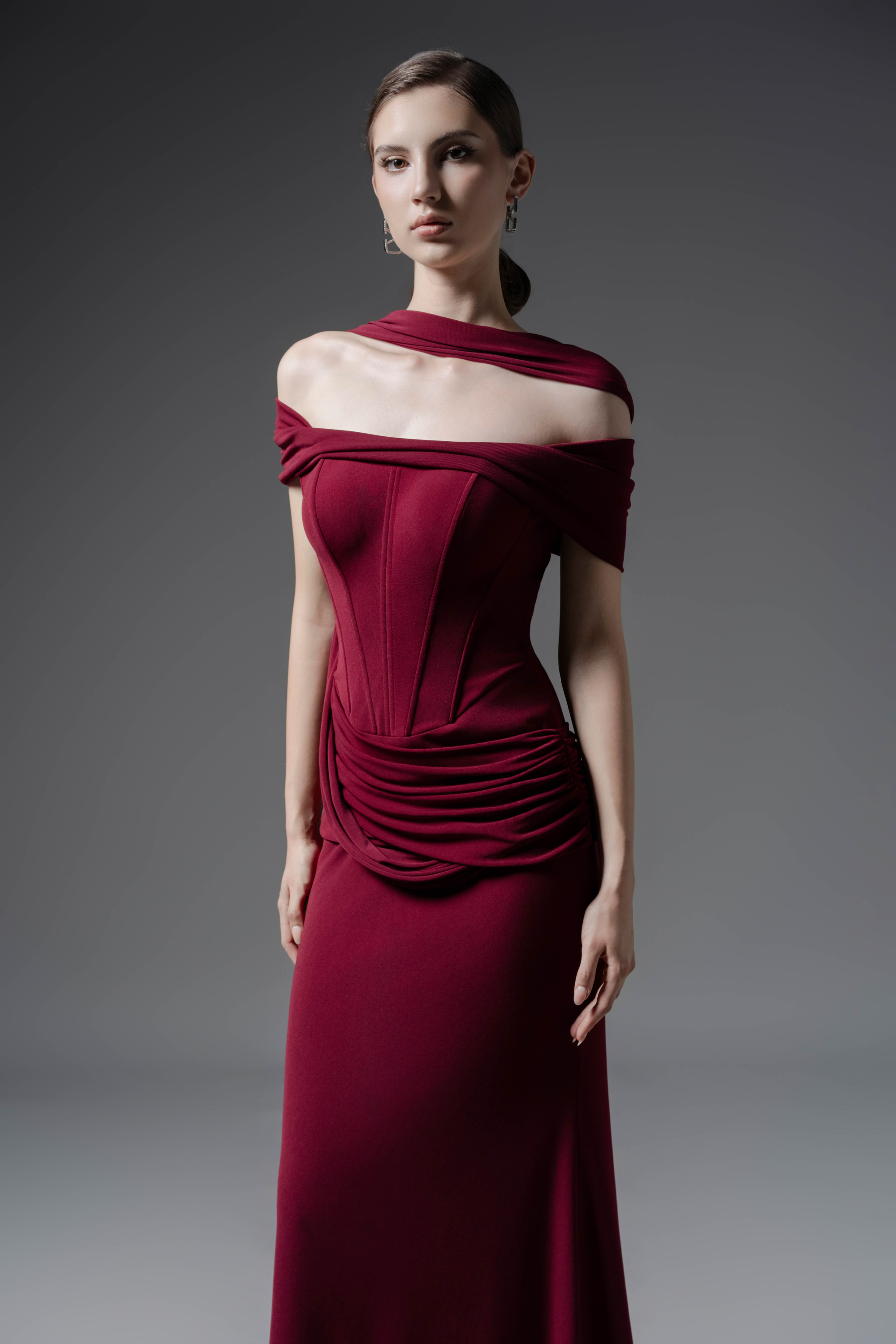 Velvet Echo Gown