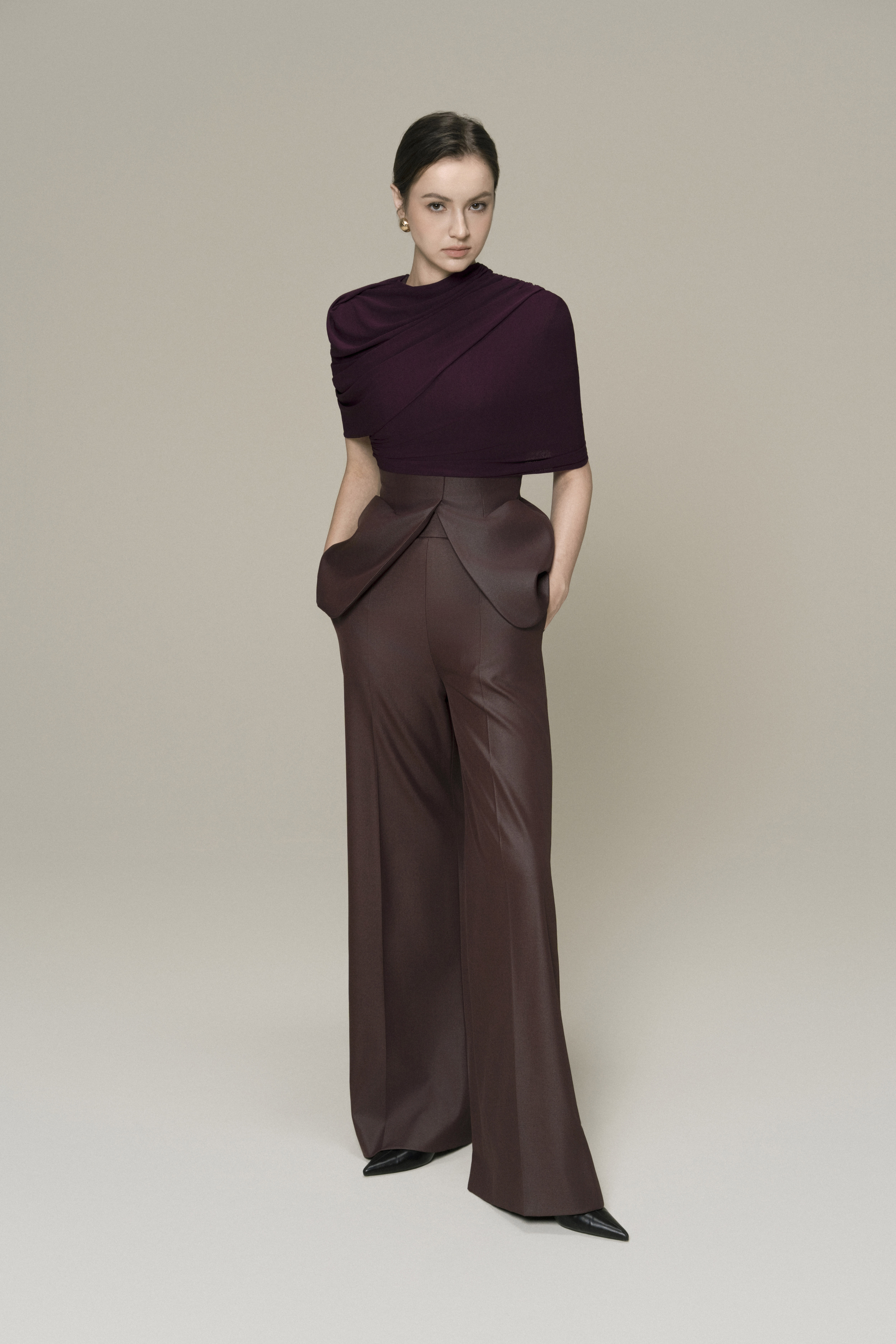 Bordeaux Flow Top & Bordeaux Flow Trousers