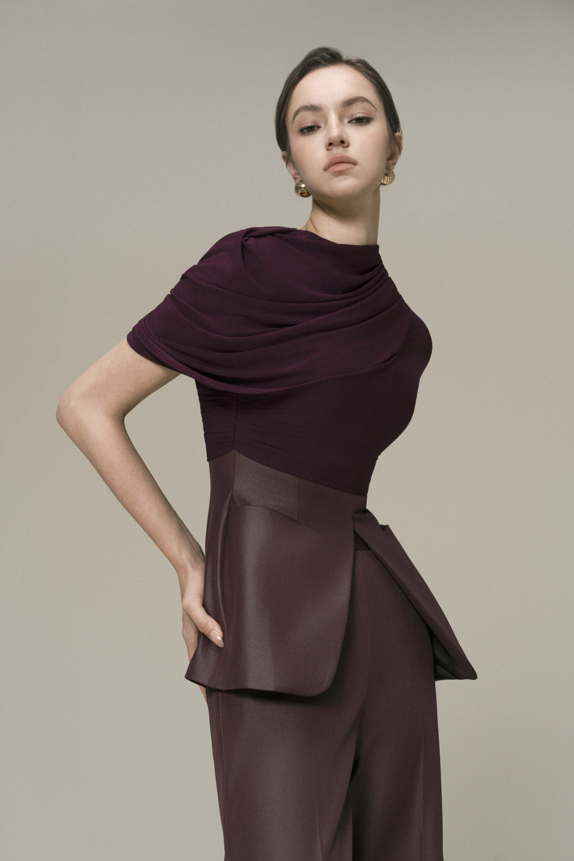 Bordeaux Flow Top & Bordeaux Flow Trousers