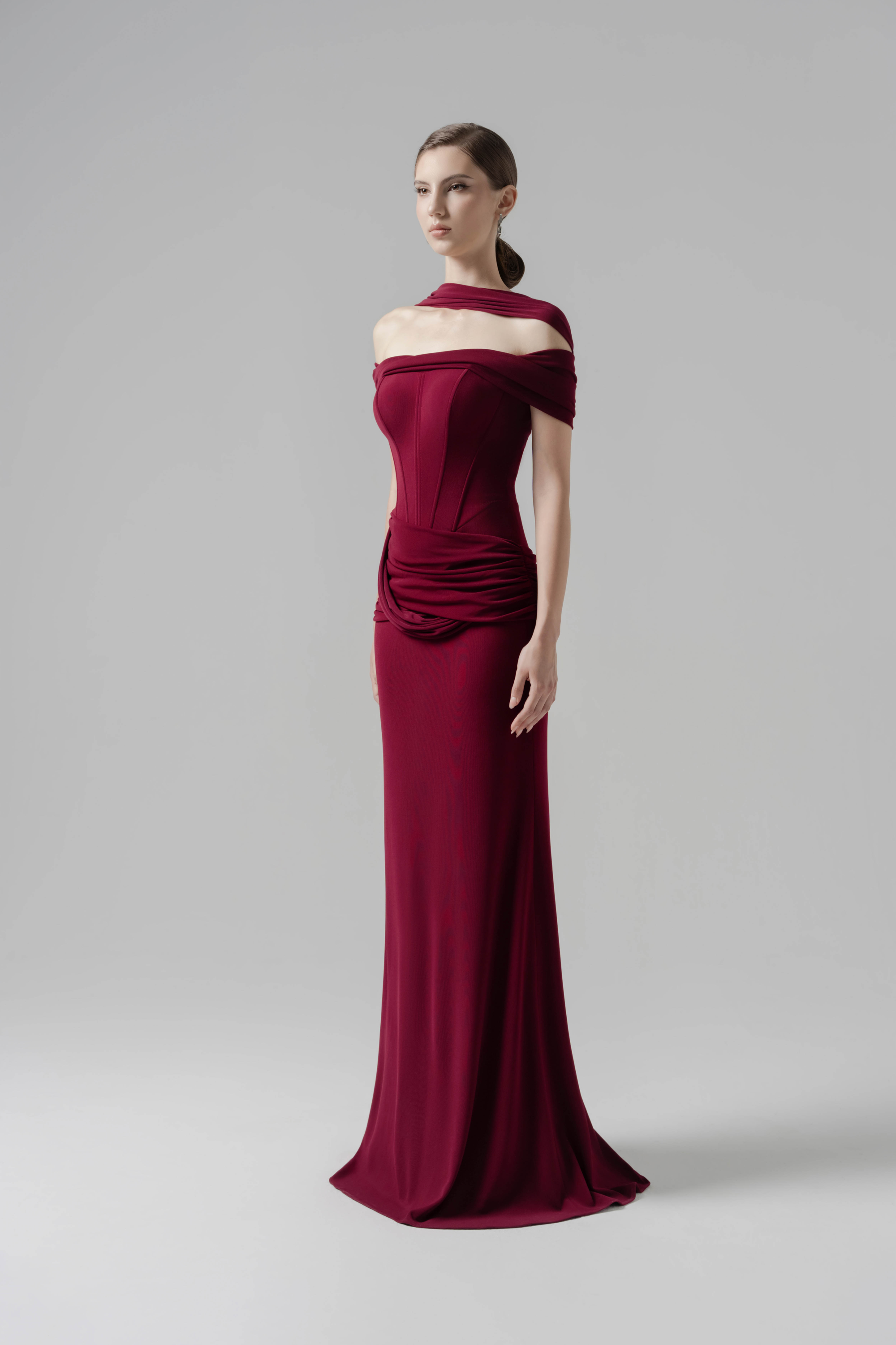 Velvet Echo Gown