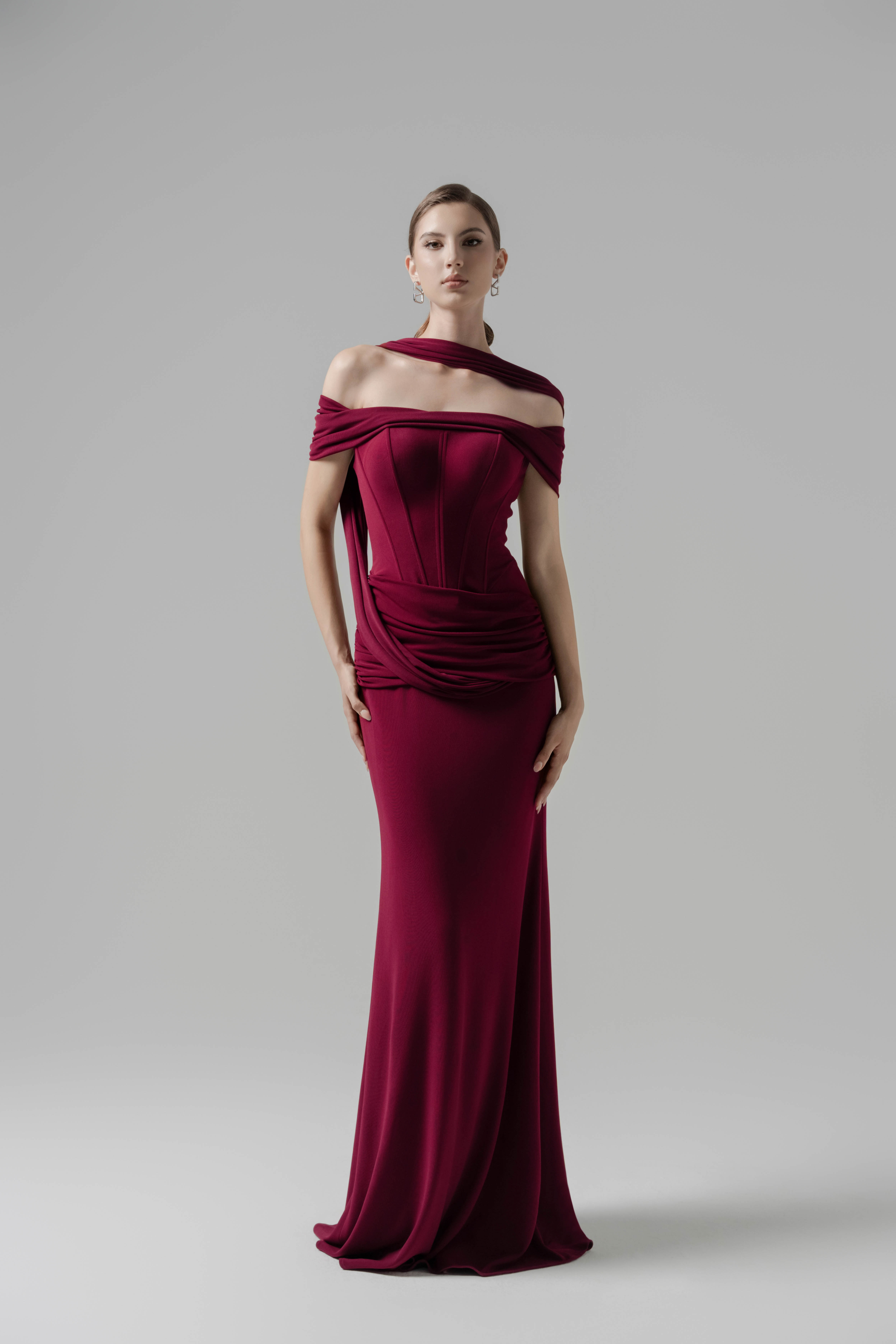 Velvet Echo Gown