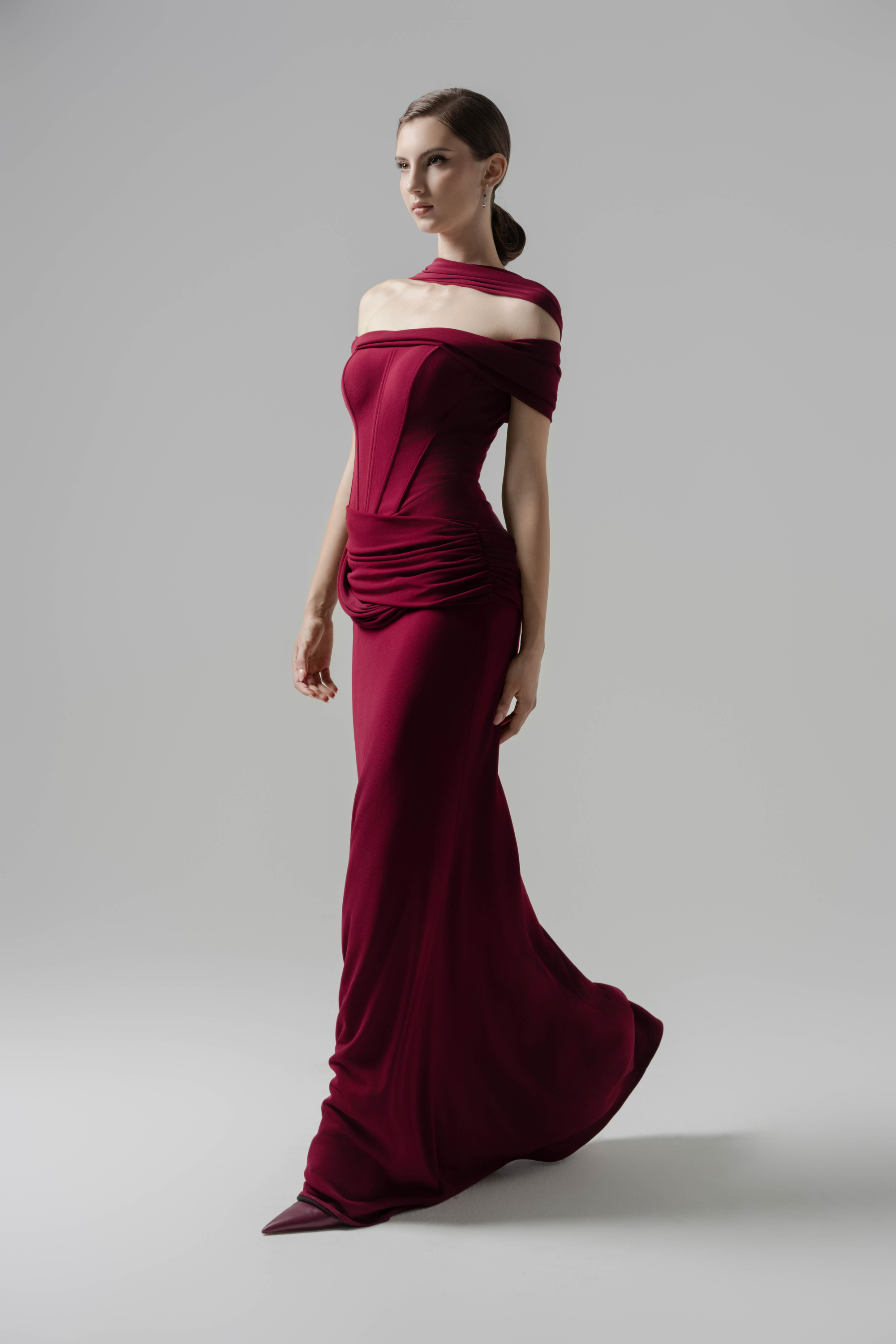 Velvet Echo Gown