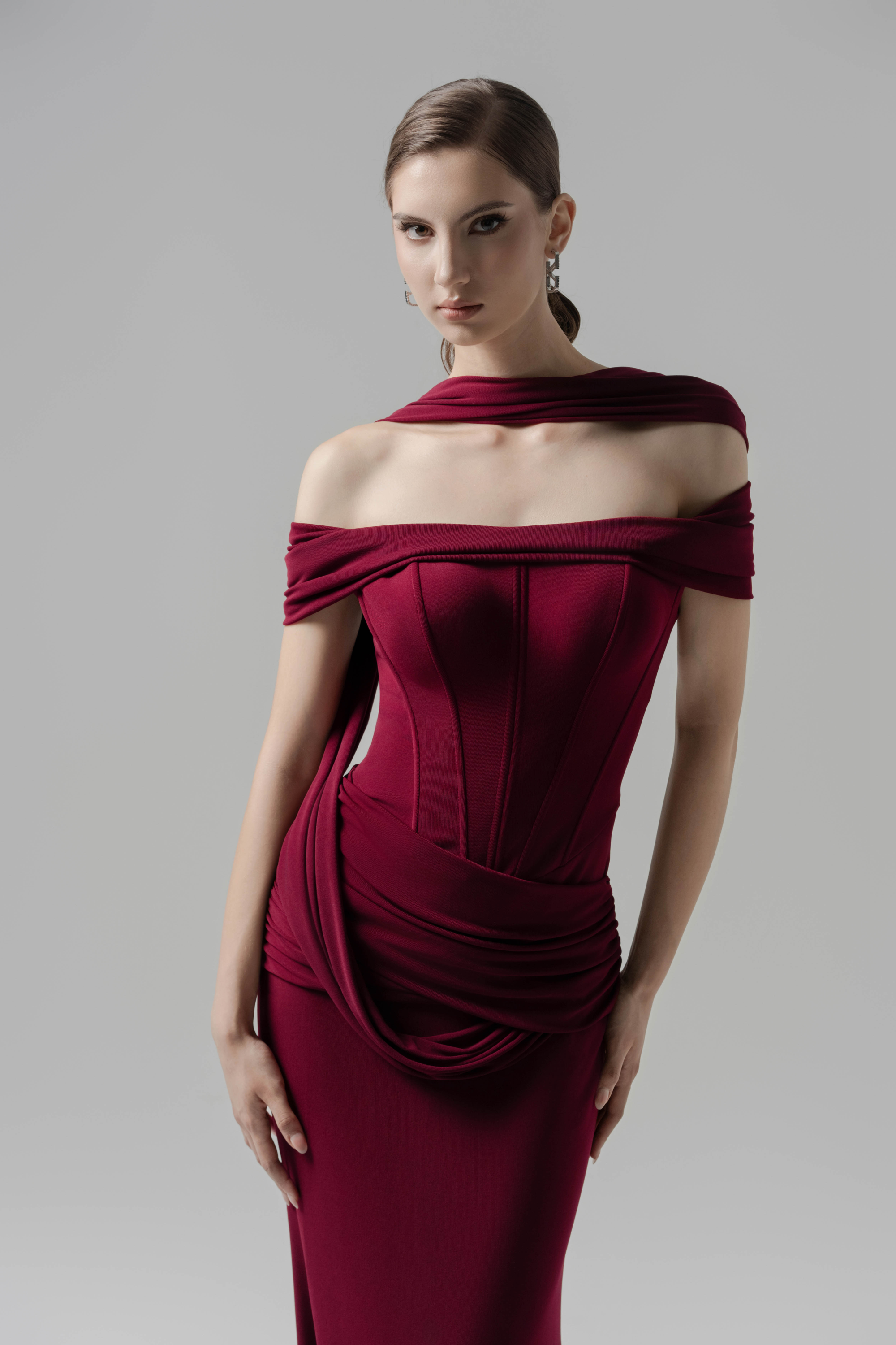 Velvet Echo Gown