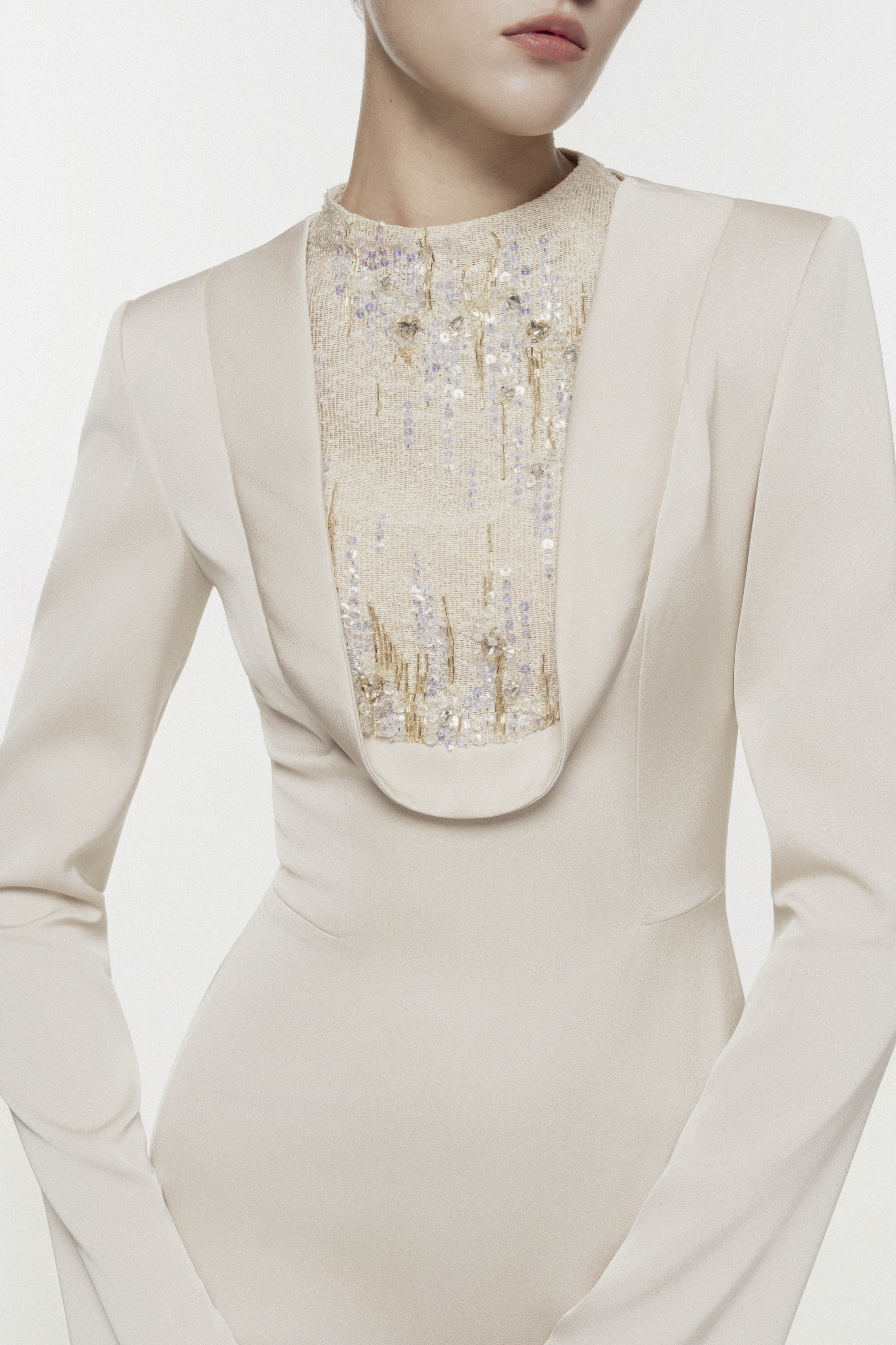 فستان ستارليت بكشكش