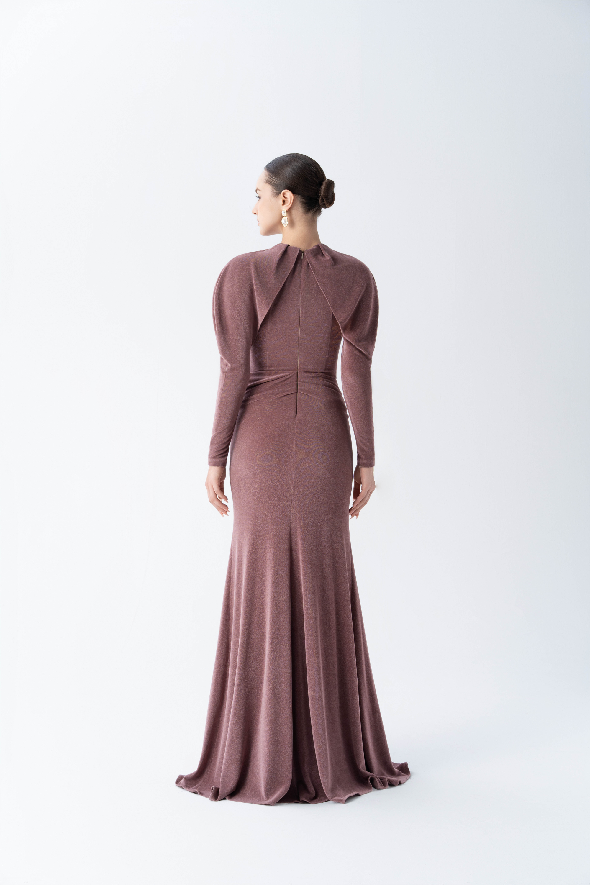 crossover bridesmaid dress Bridesmaid Dresses Designed Neckline Crossover Back Mermaid Prom Maxi Dress