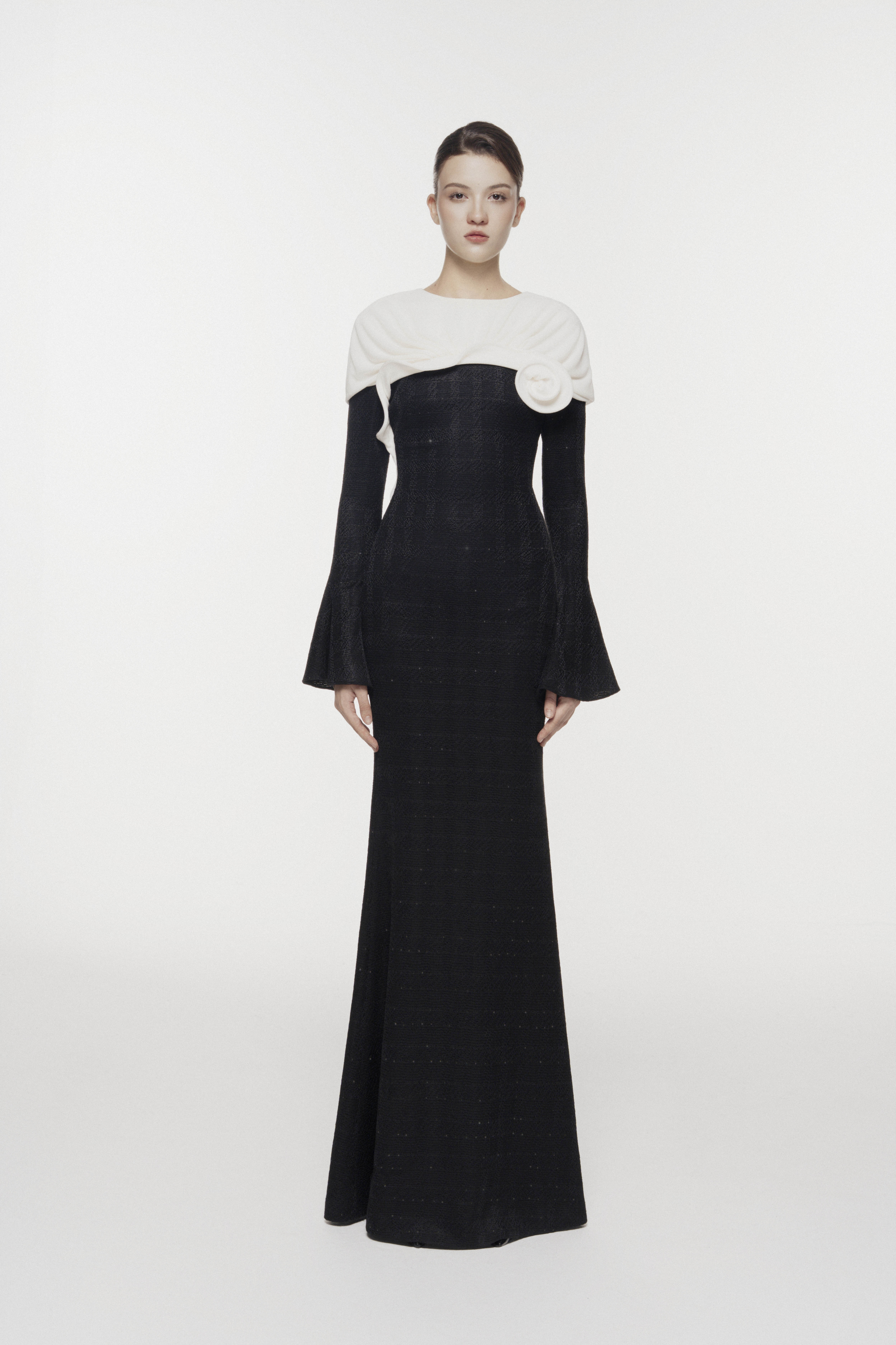 فستان ستارليت بكشكش