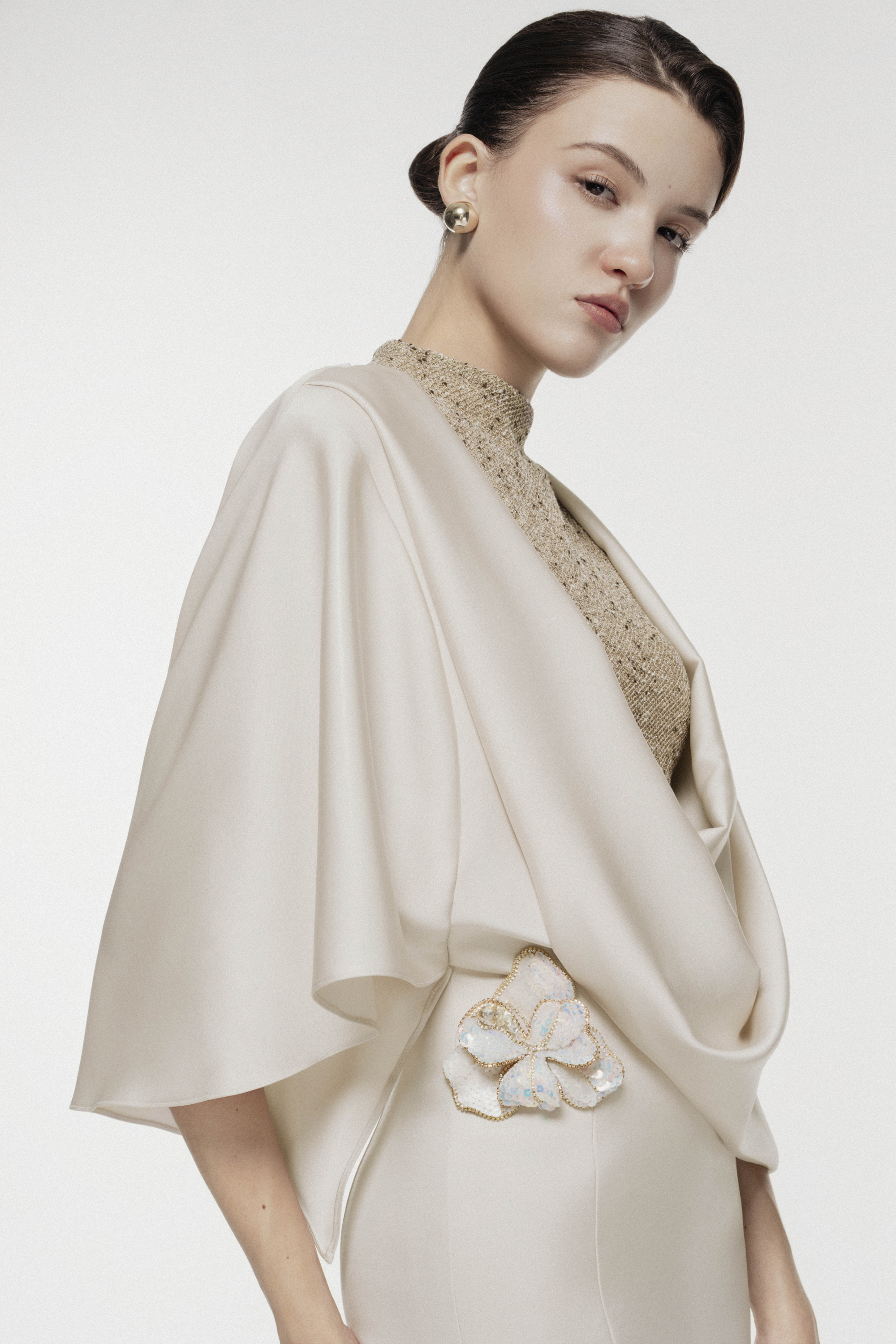 فستان ستارليت بكشكش