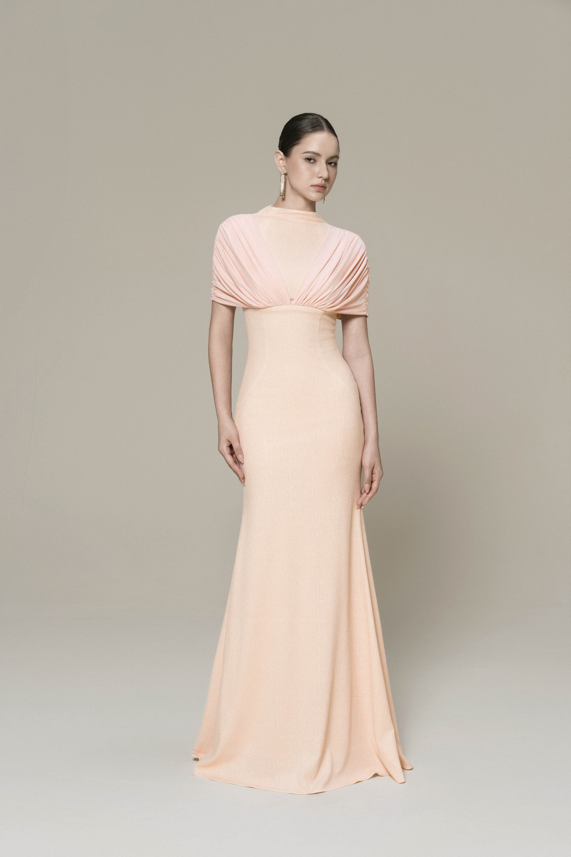 Nocturne Monochrome Gown