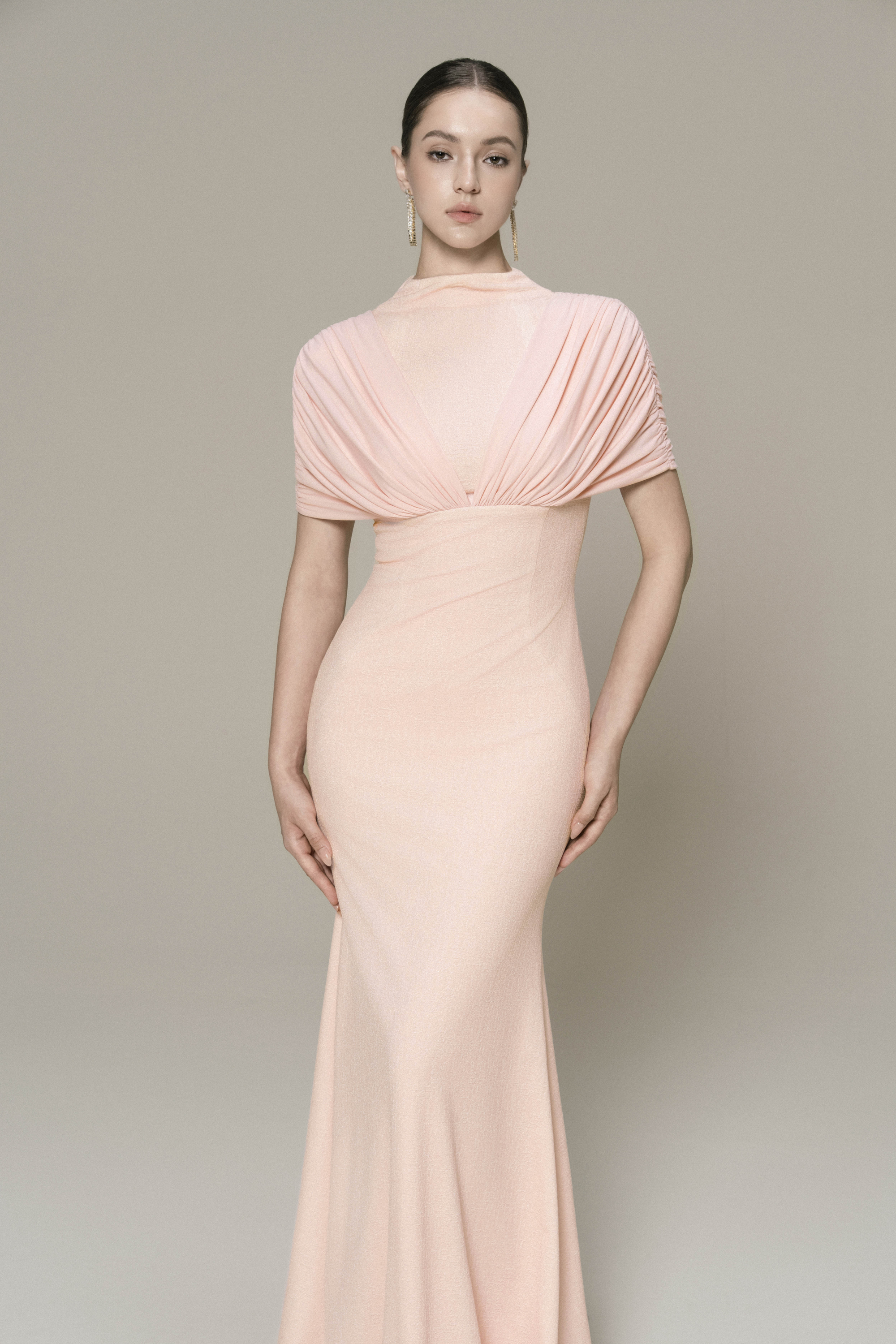 Nocturne Monochrome Gown