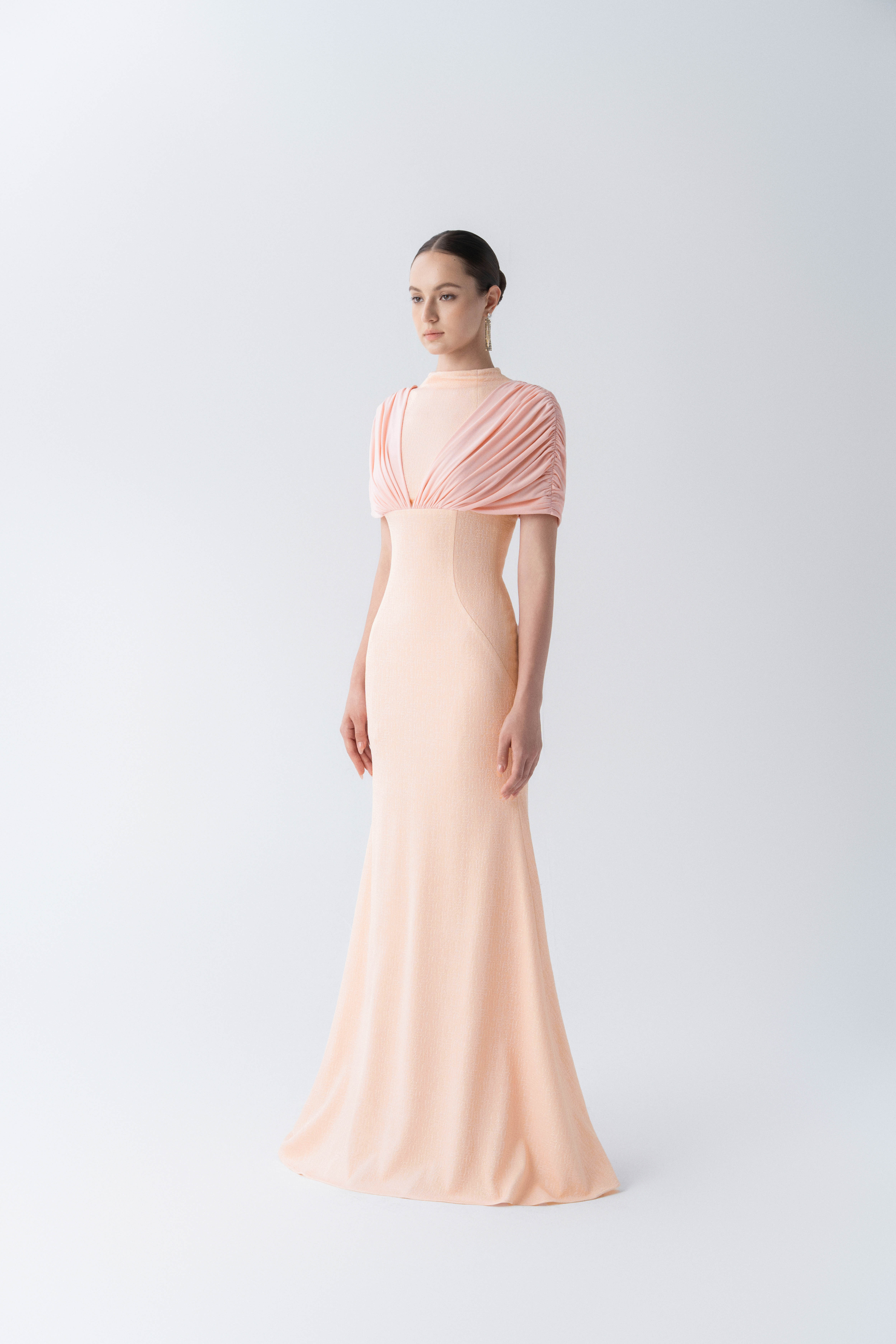 Nocturne Monochrome Gown