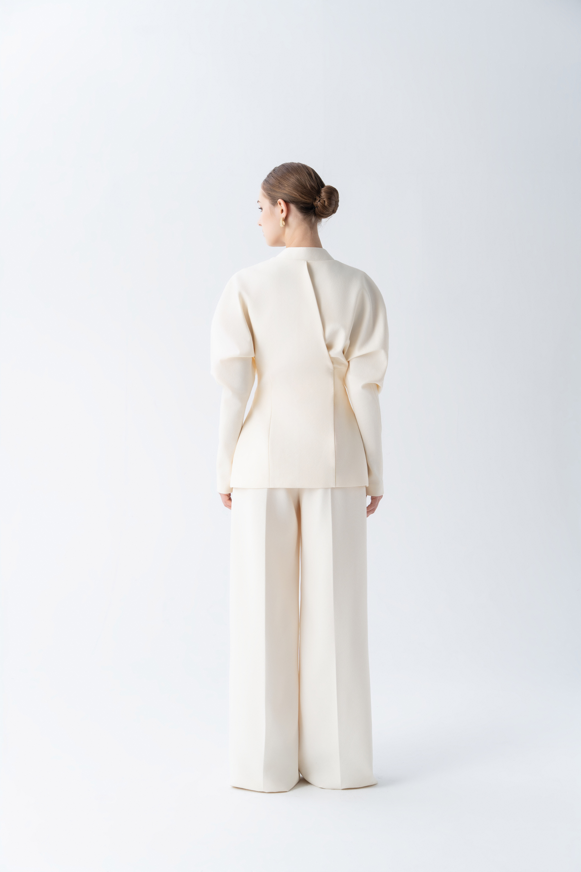 Luna Sculpted Blazer & Classic Pants