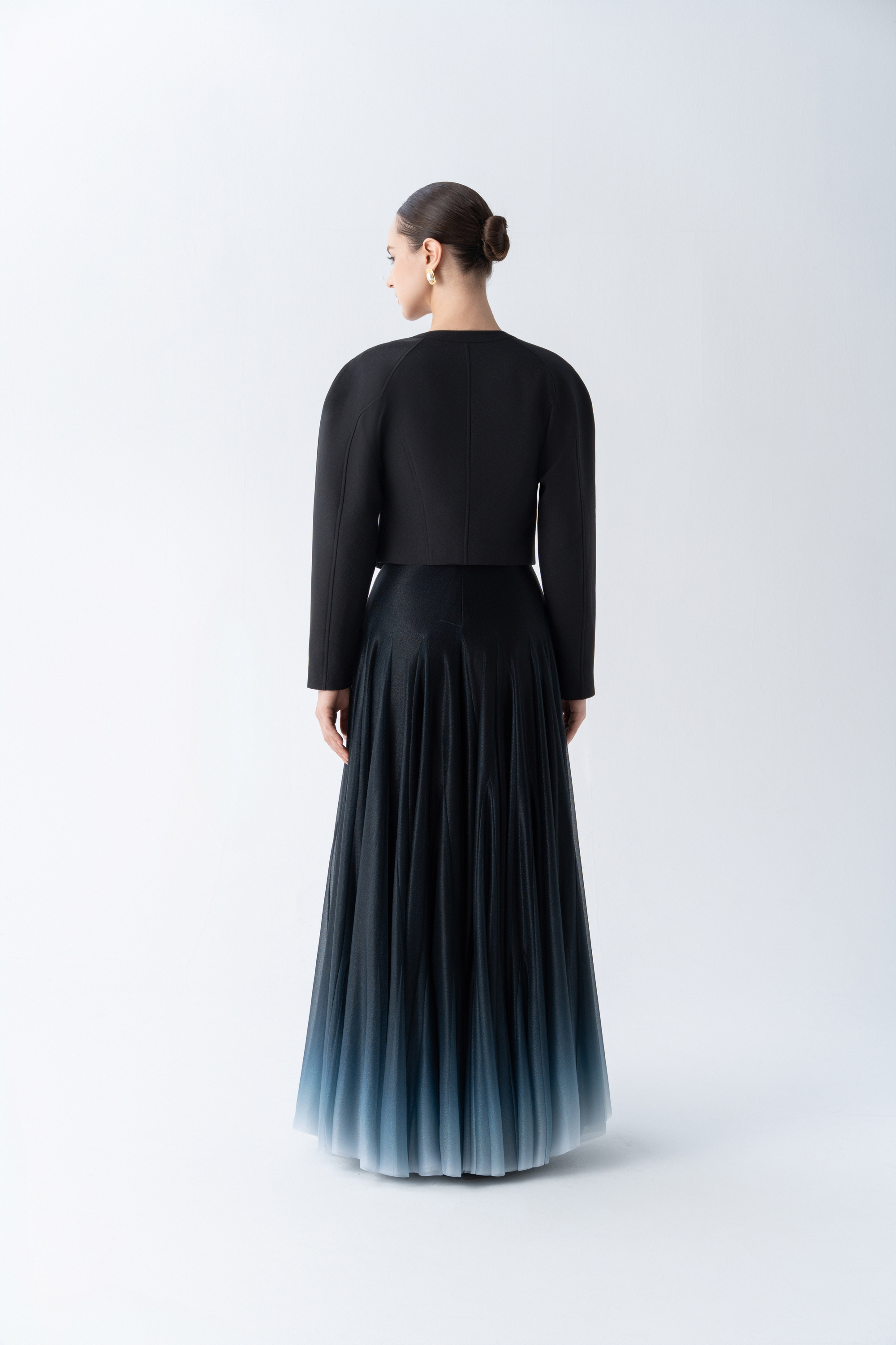 Solstice Cropped Jacket & Ombre Horizon Skirt