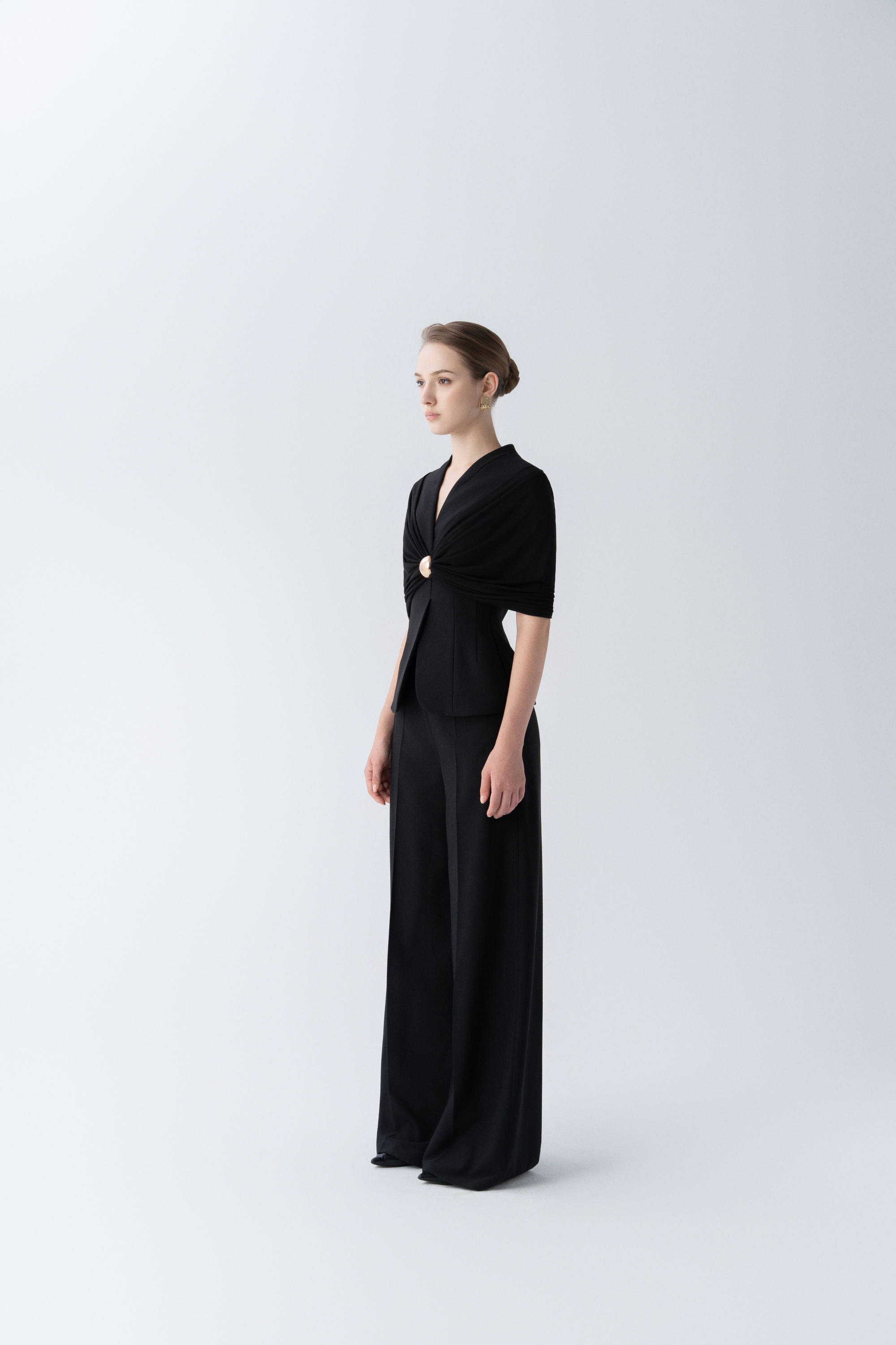 Halo Peplum Top & Luna Classic Pants