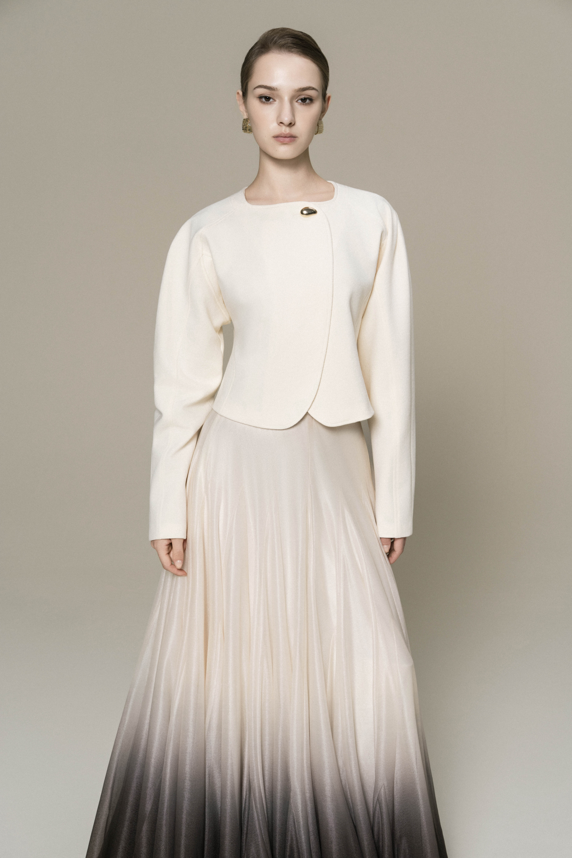 Solstice Cropped Jacket & Ombre Horizon Skirt