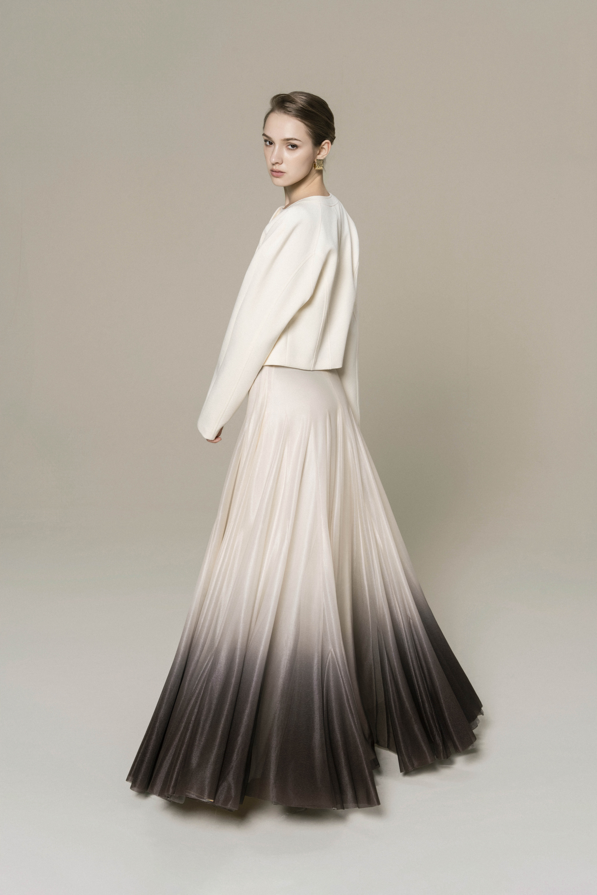 Solstice Cropped Jacket & Ombre Horizon Skirt