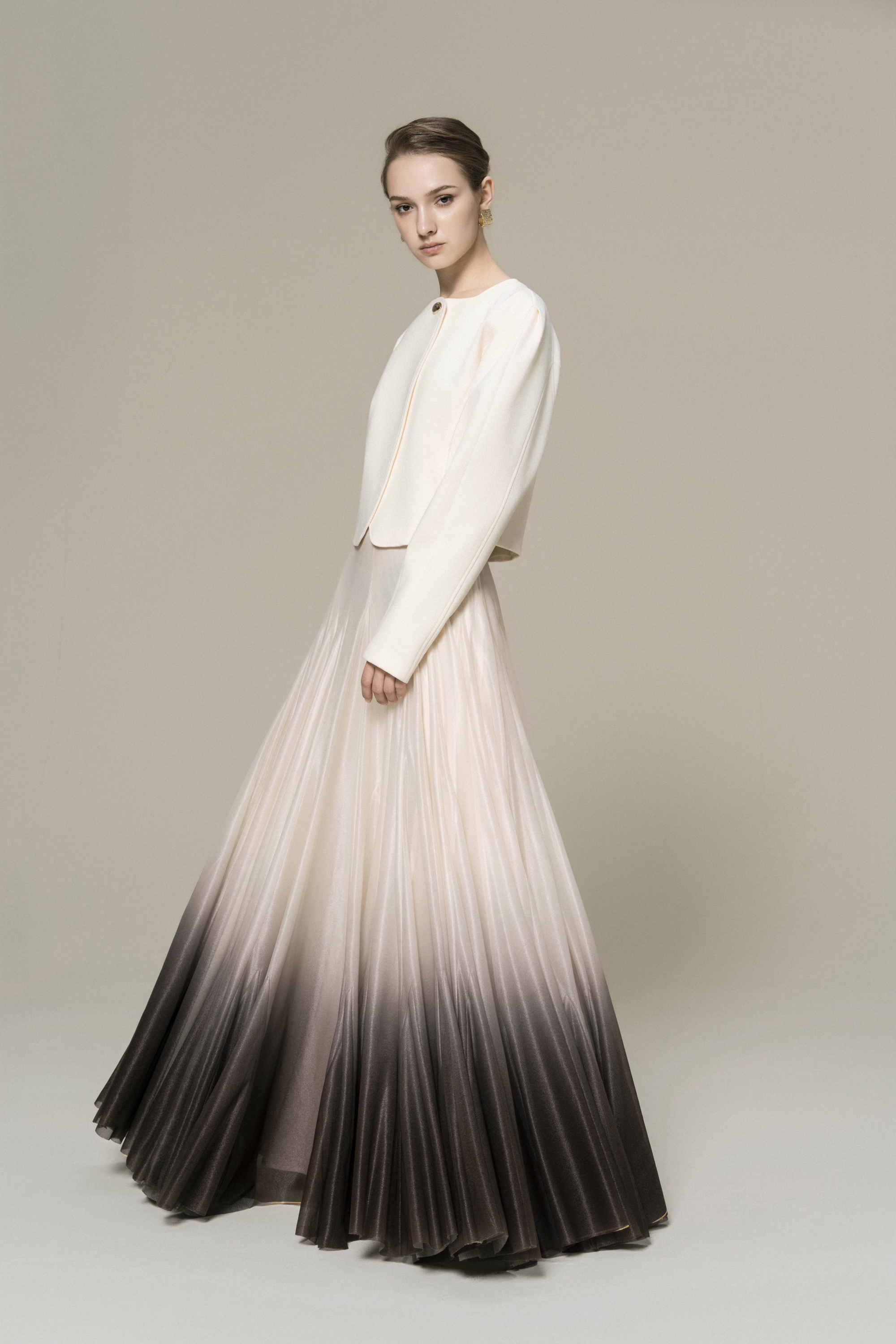 Solstice Cropped Jacket & Ombre Horizon Skirt