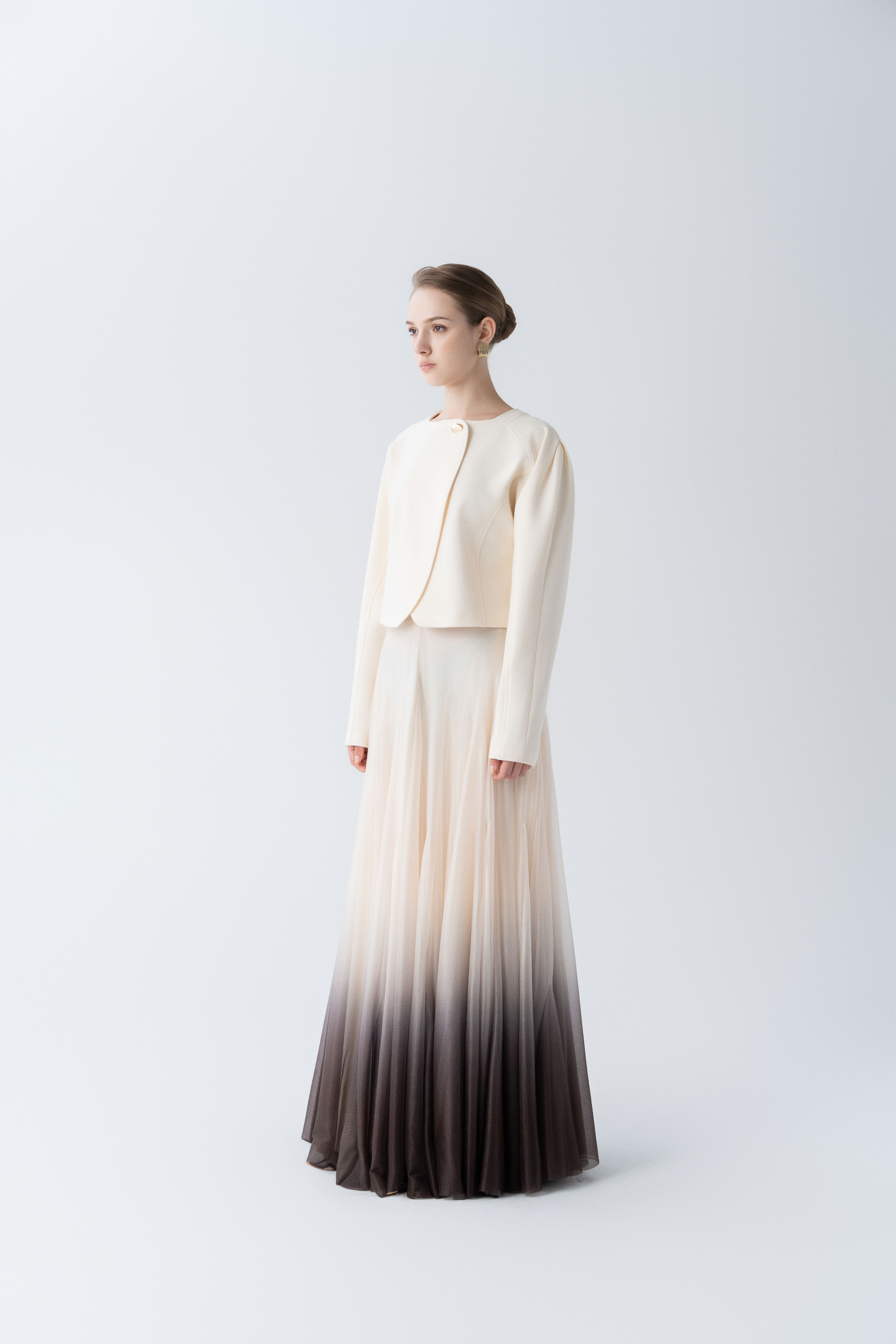 Solstice Cropped Jacket & Ombre Horizon Skirt