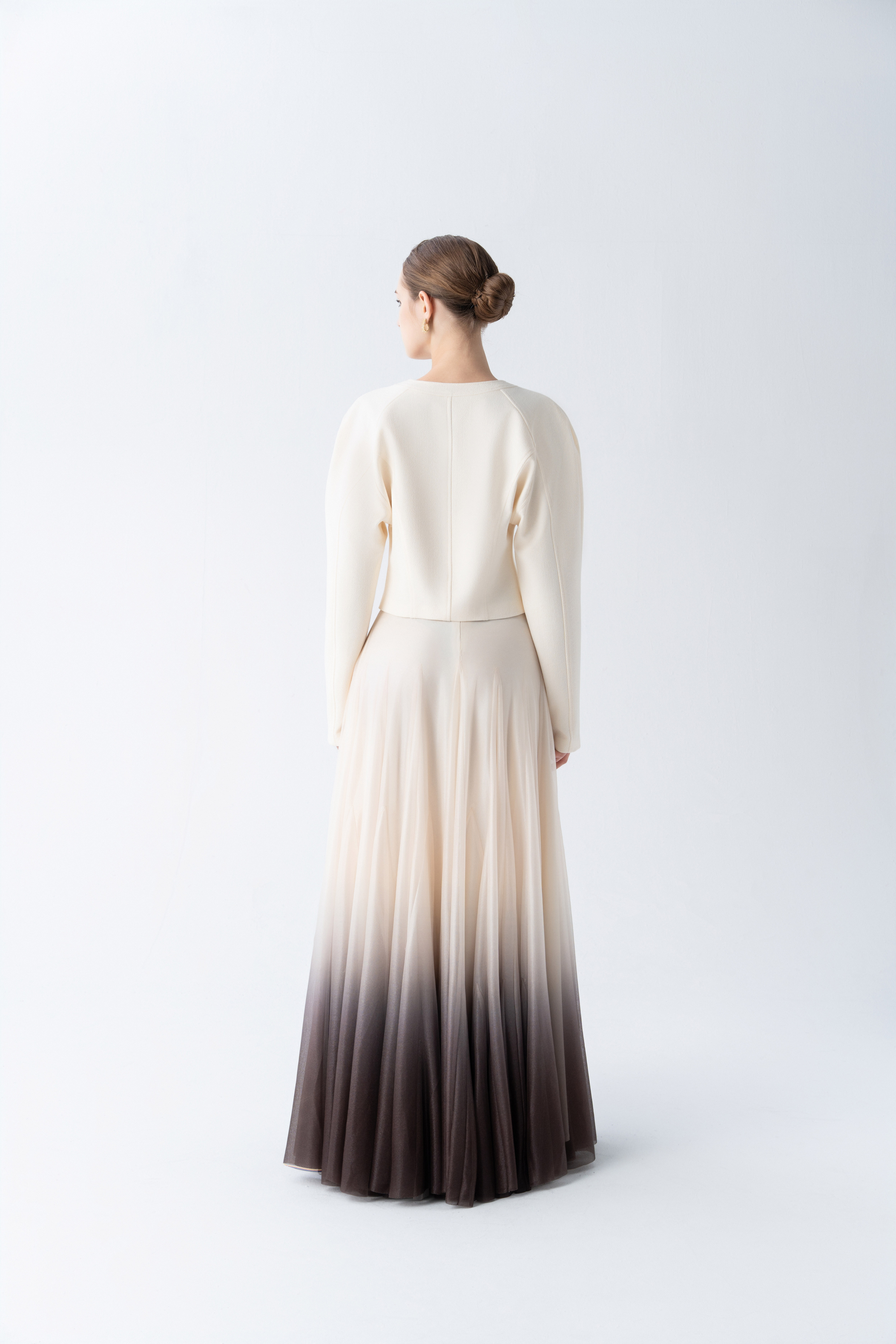 Solstice Cropped Jacket & Ombre Horizon Skirt