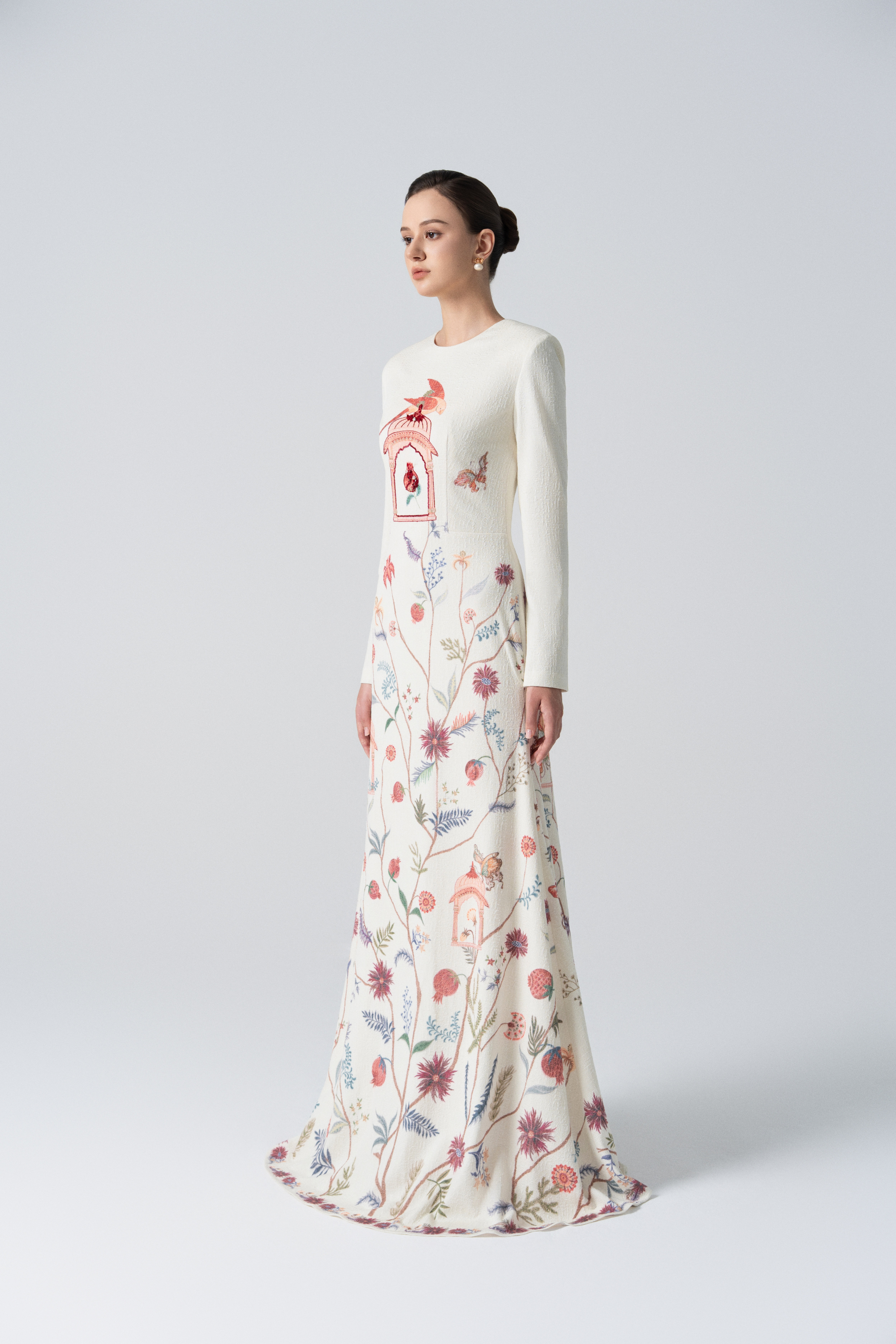 فستان ستارليت بكشكش